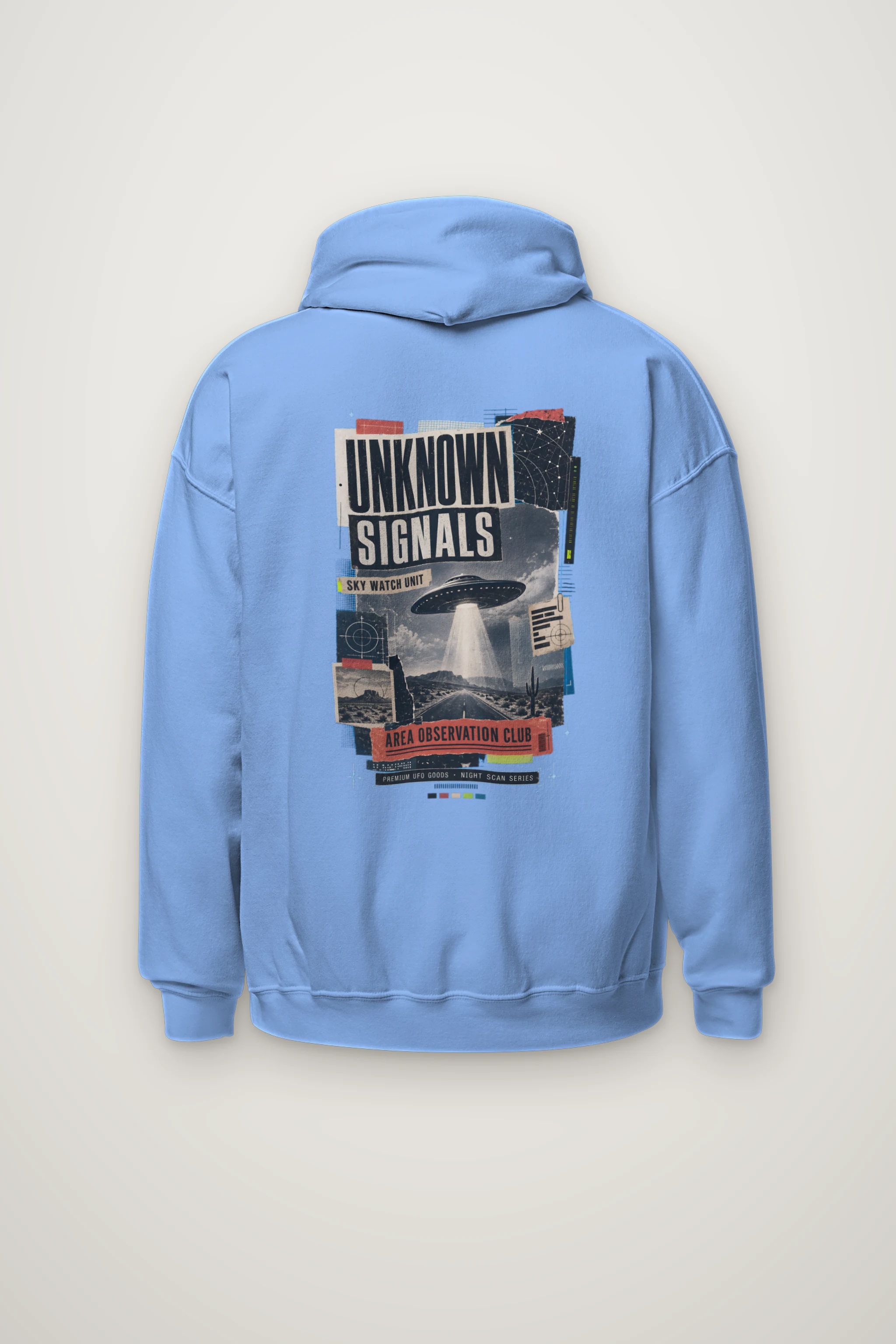 "Unknown Signals" Heavy Blend Unisex Pullover Hoodie