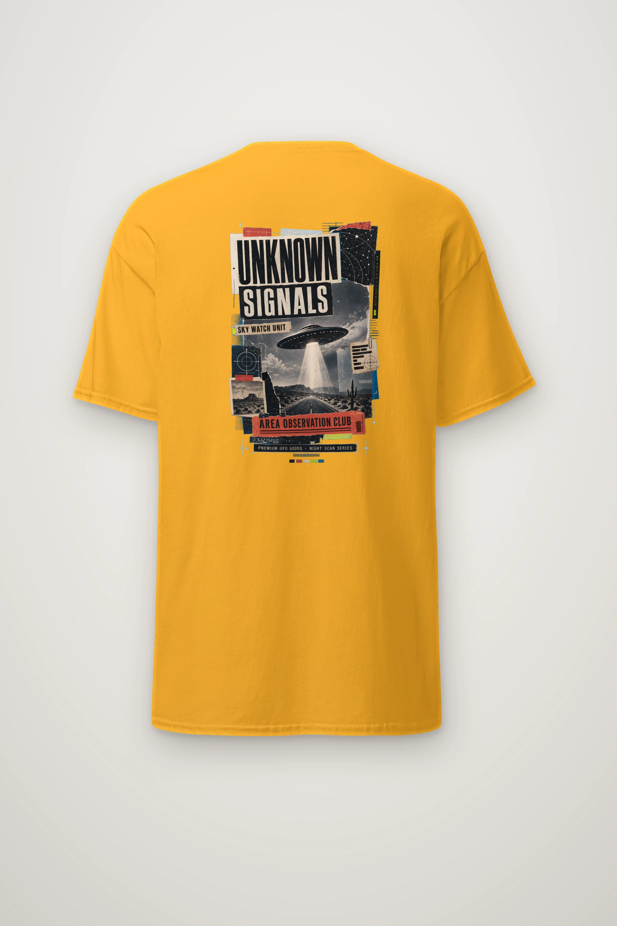 "Unknown Signals" Heavyweight Unisex Crewneck T-shirt