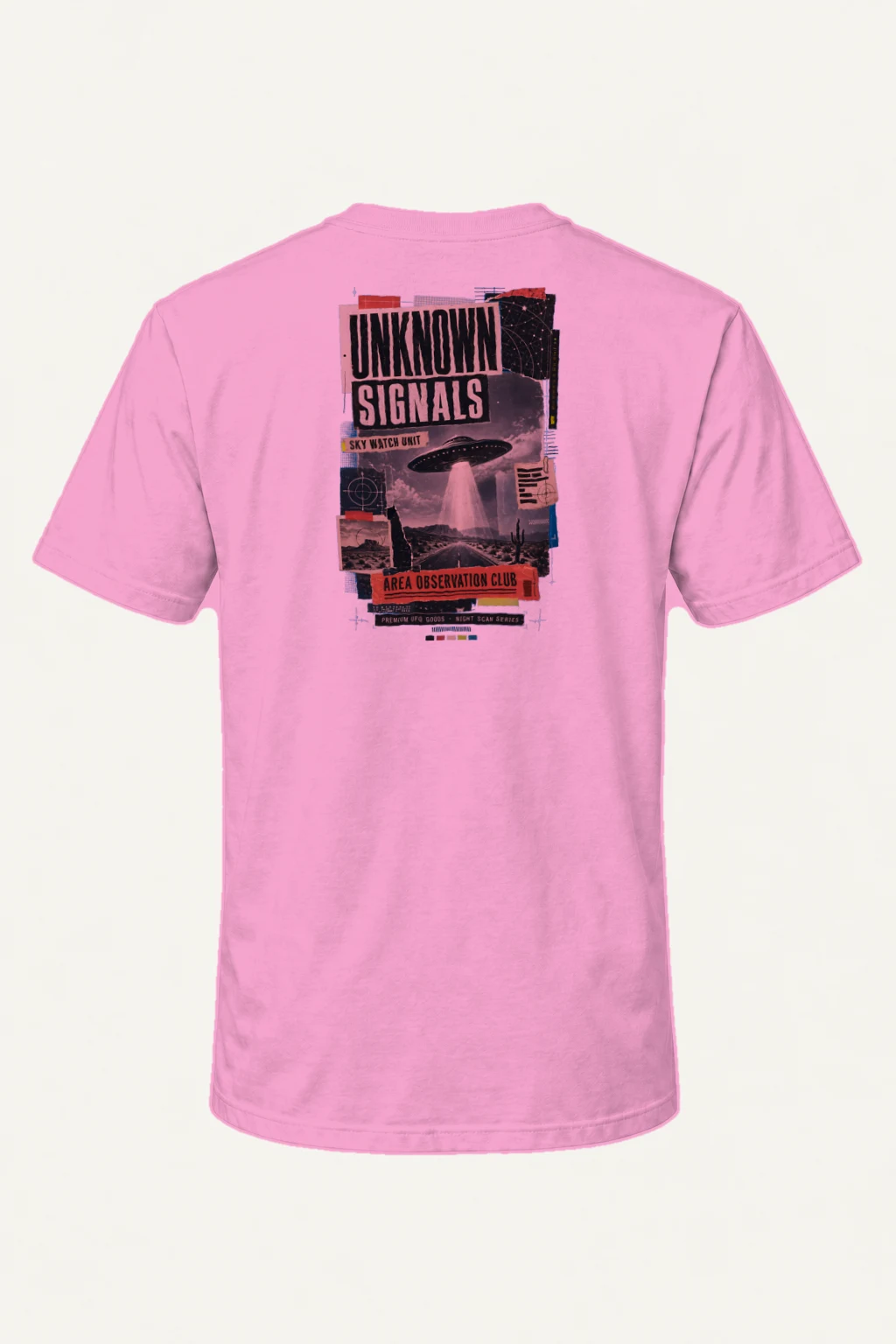 "Unknown Signals" Heavyweight Unisex Crewneck T-shirt | Gildan 5000