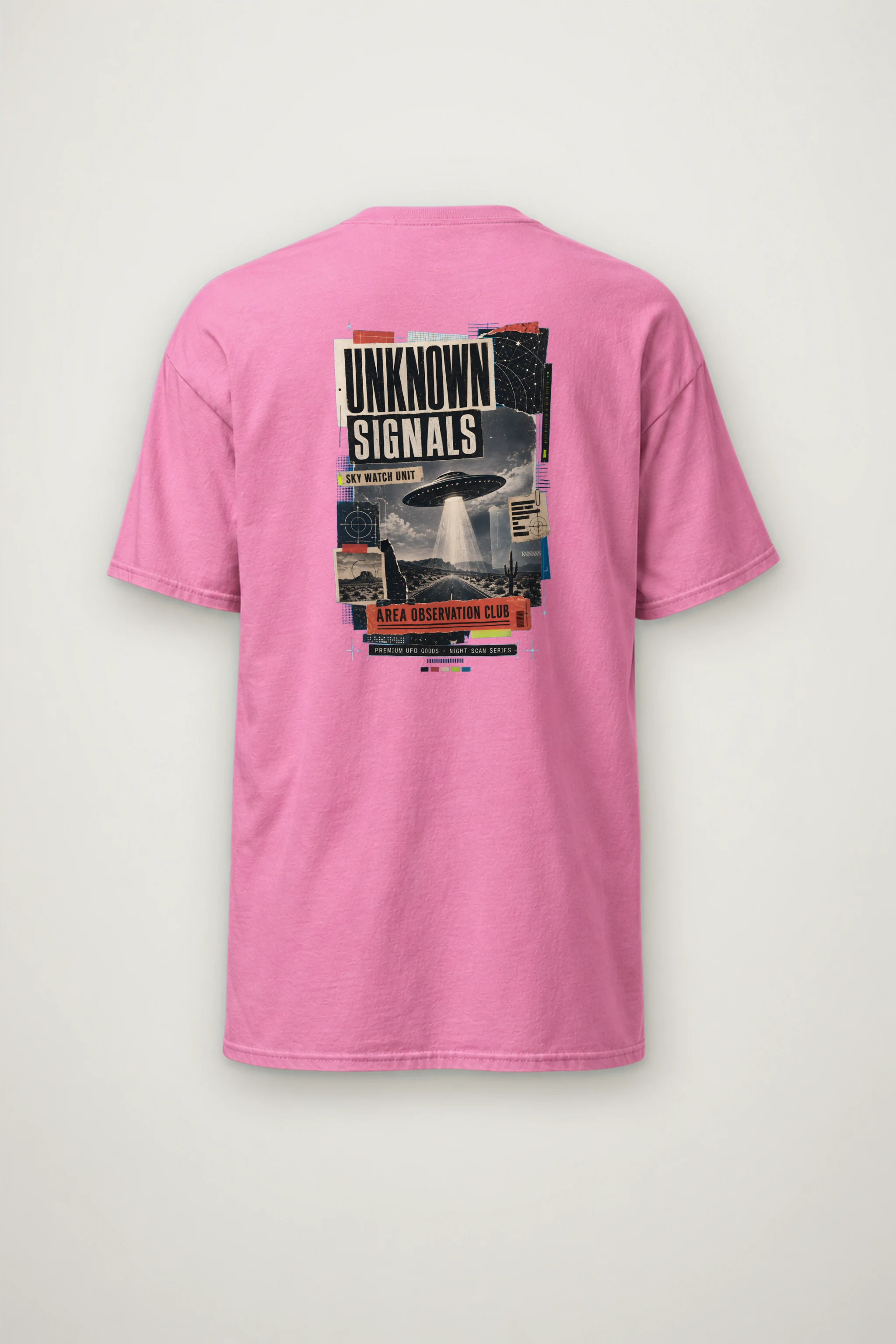 "Unknown Signals" Heavyweight Unisex Crewneck T-shirt