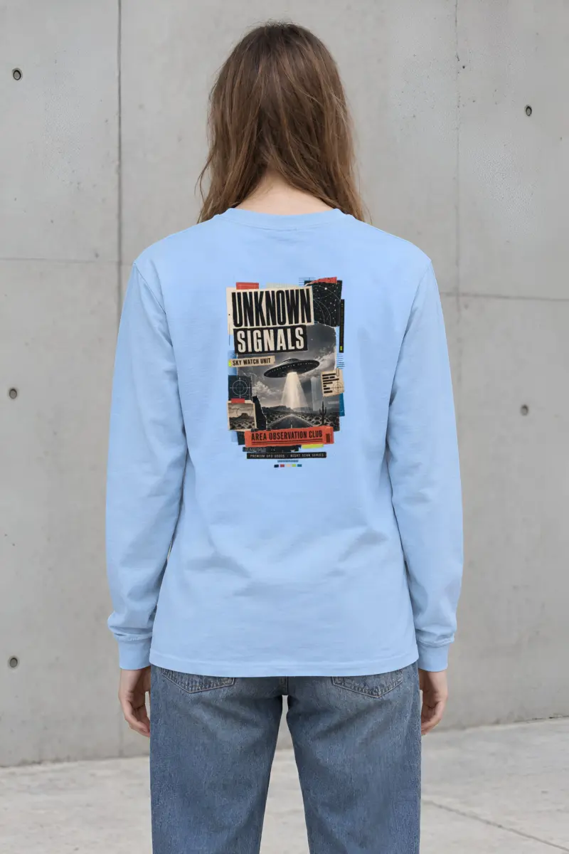 "Unknown Signals" Unisex Longsleeve T-shirt