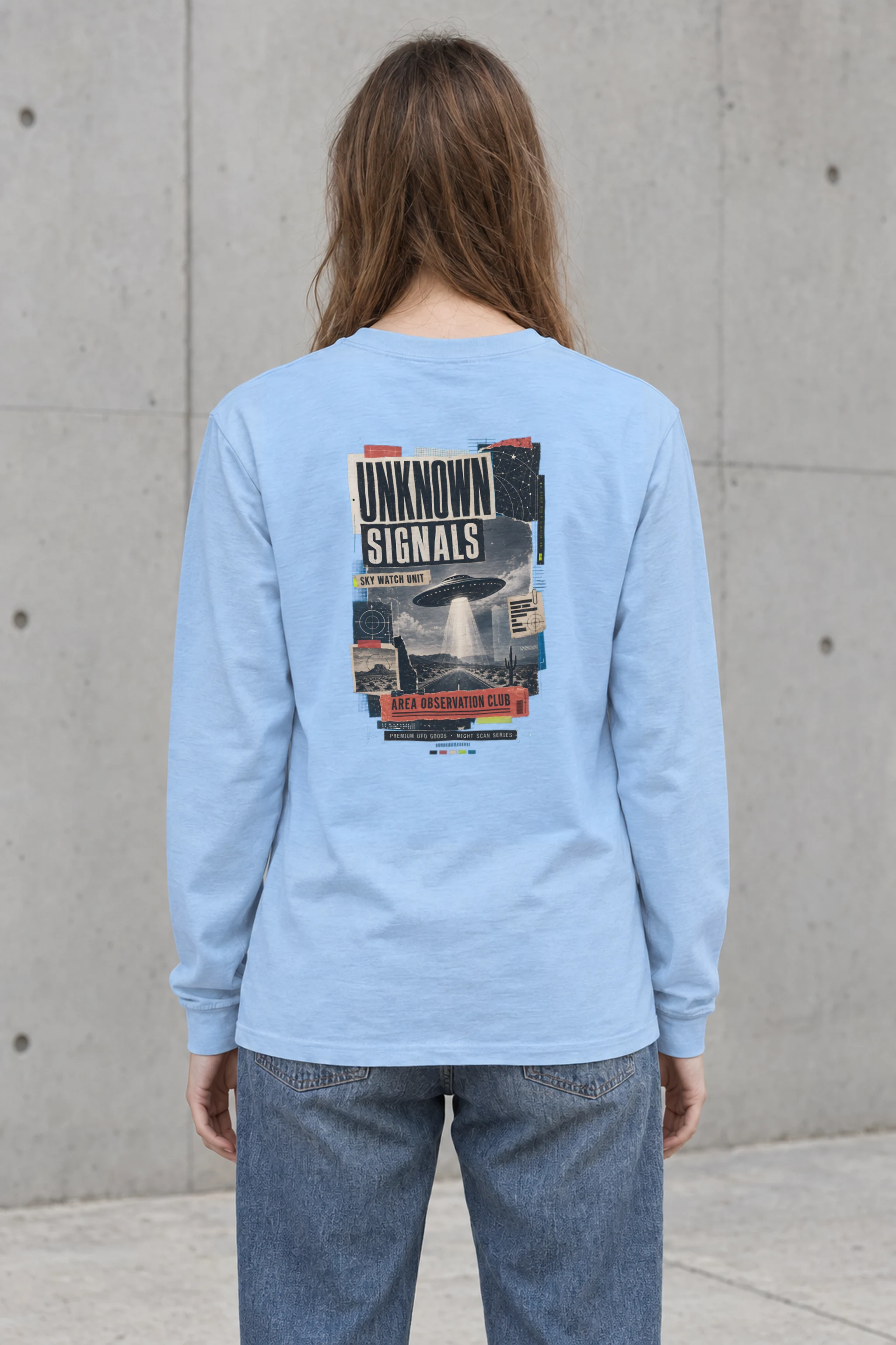 "Unknown Signals" Unisex Longsleeve T-shirt