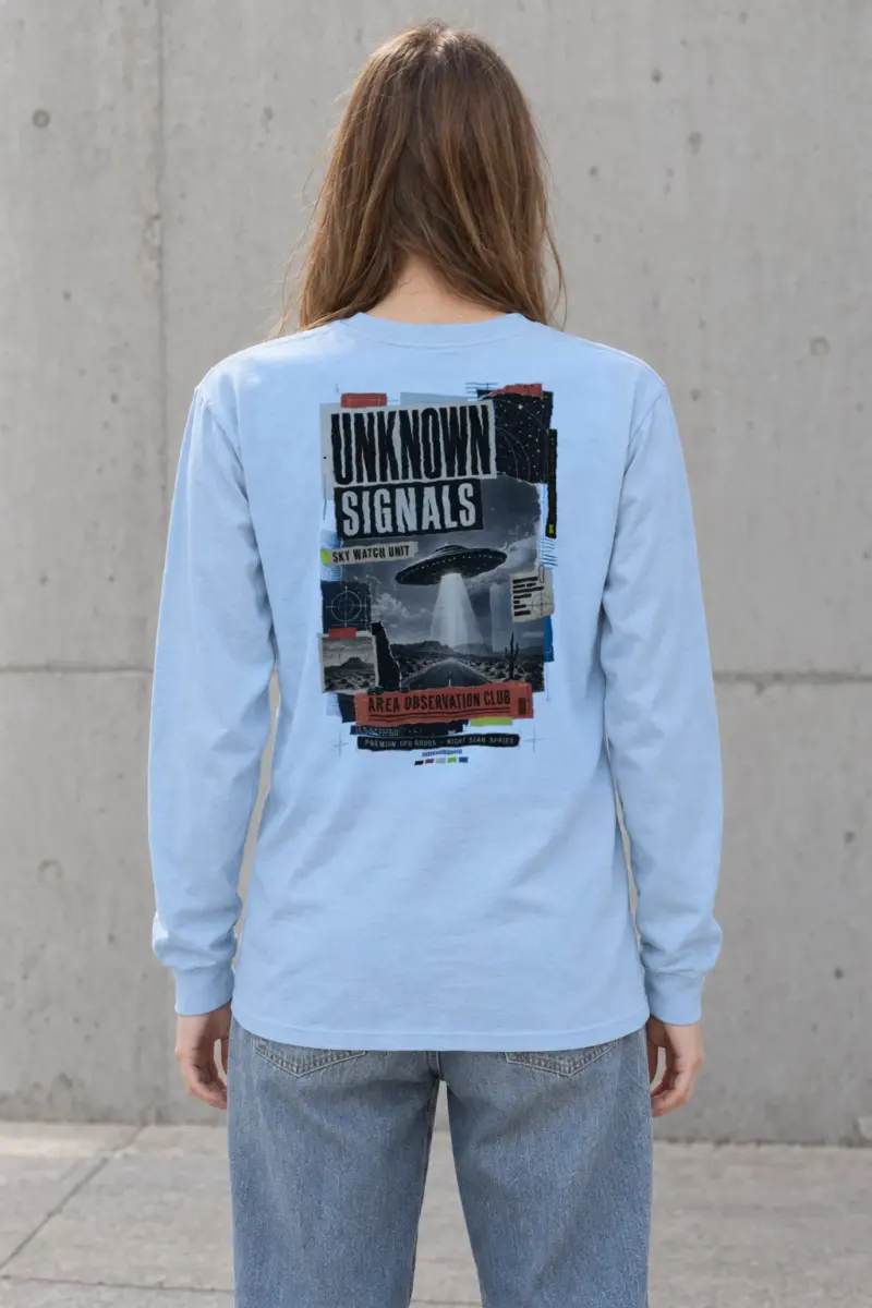 "Unknown Signals" Unisex Longsleeve T-shirt