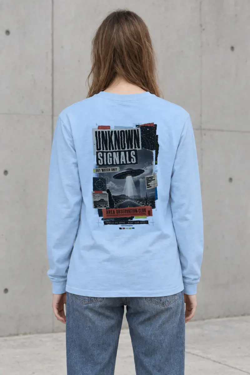"Unknown Signals" Unisex Longsleeve T-shirt