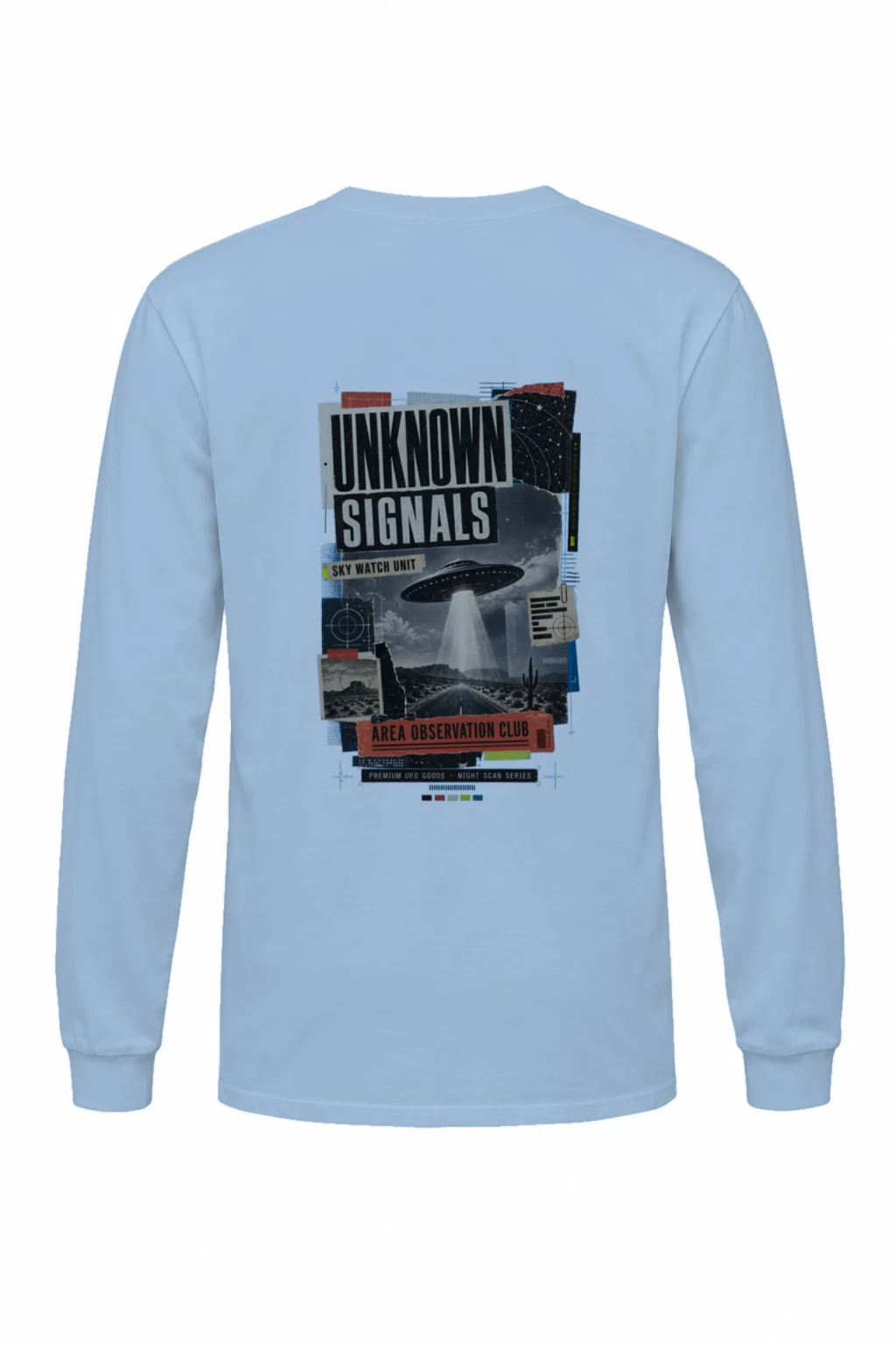 "Unknown Signals" Unisex Longsleeve T-shirt | Gildan 2400
