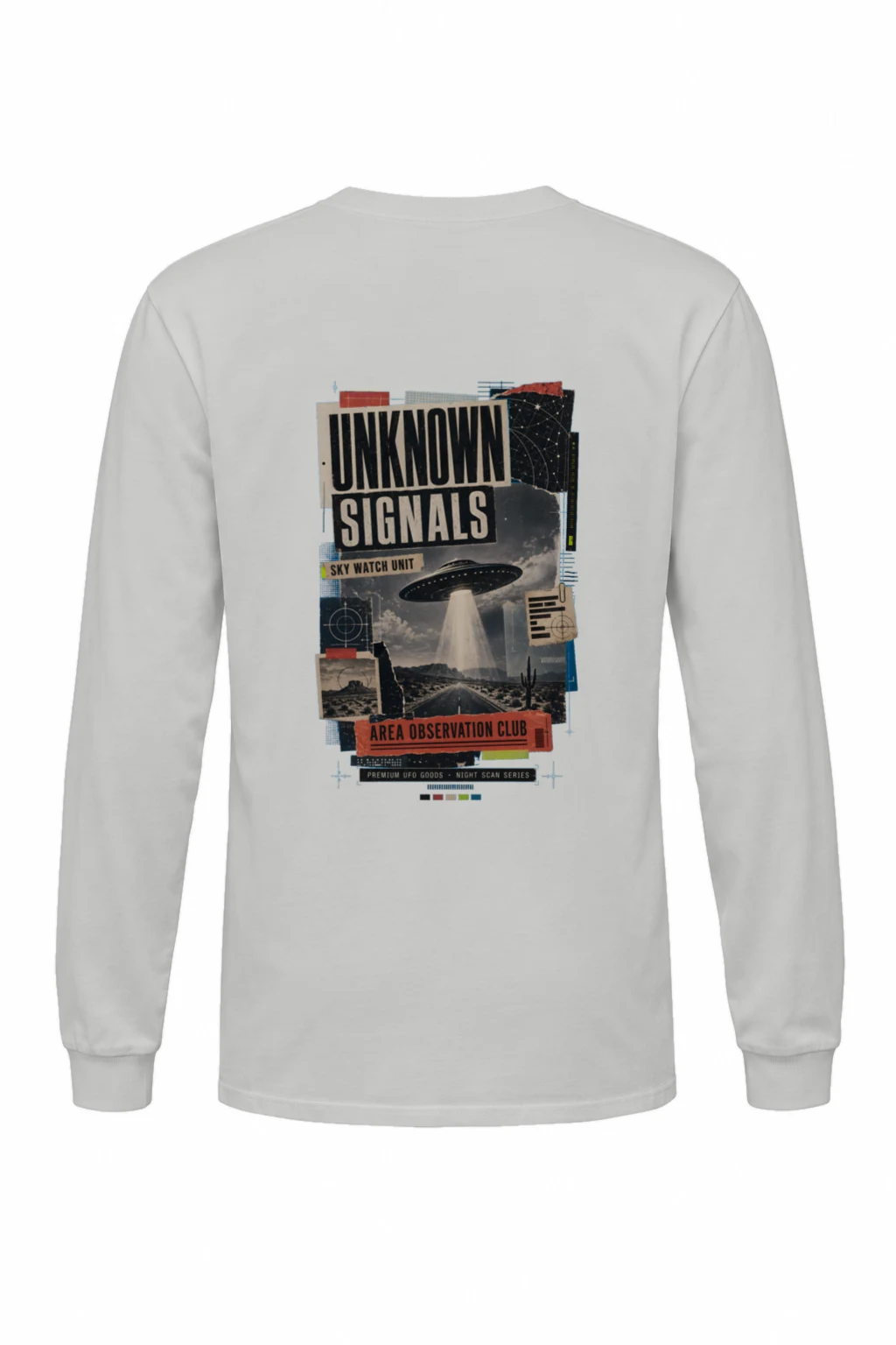 "Unknown Signals" Unisex Longsleeve T-shirt | Gildan 2400