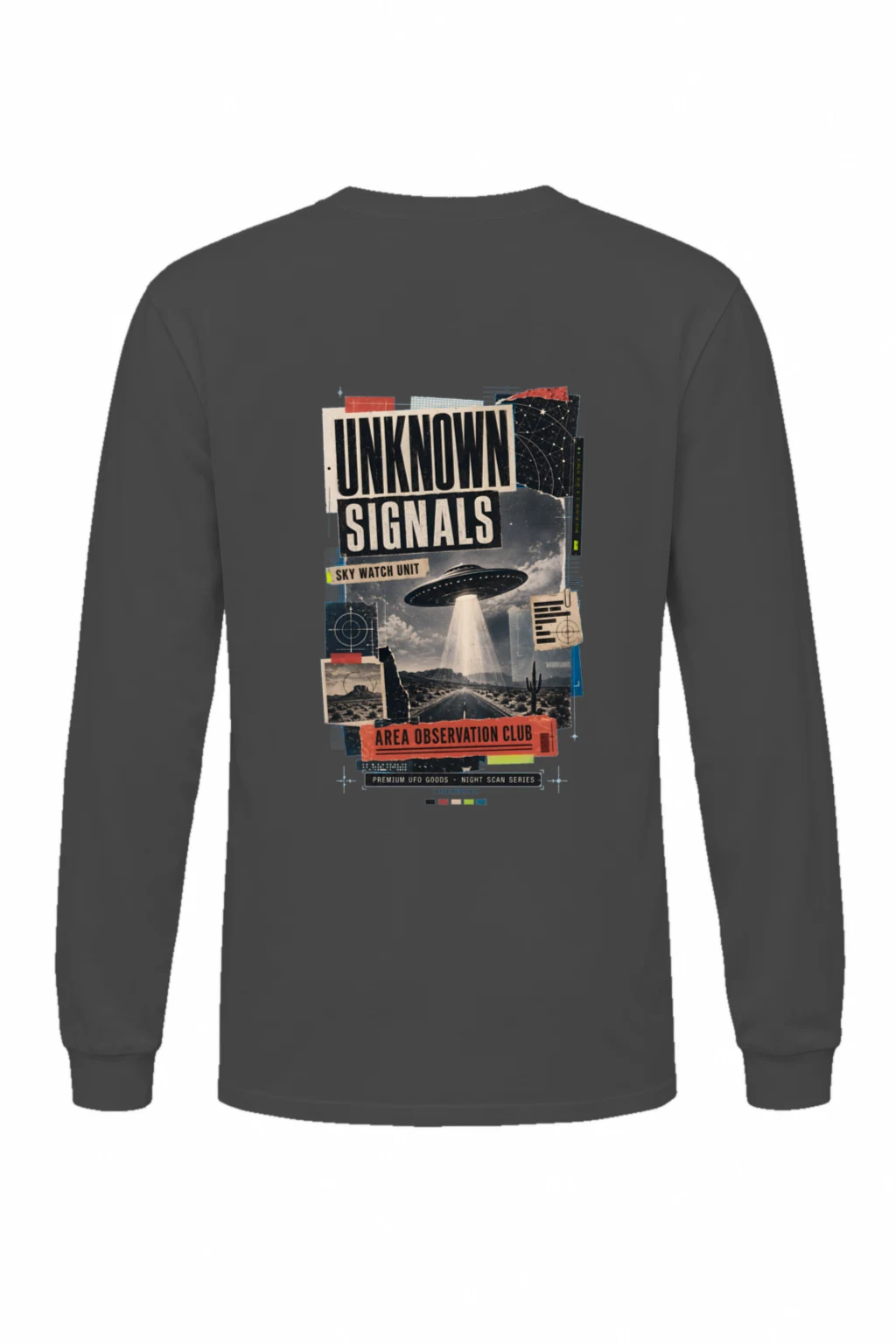 "Unknown Signals" Unisex Longsleeve T-shirt | Gildan 2400