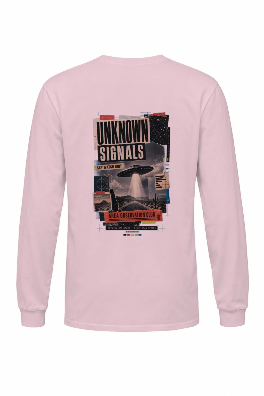 "Unknown Signals" Unisex Longsleeve T-shirt | Gildan 2400