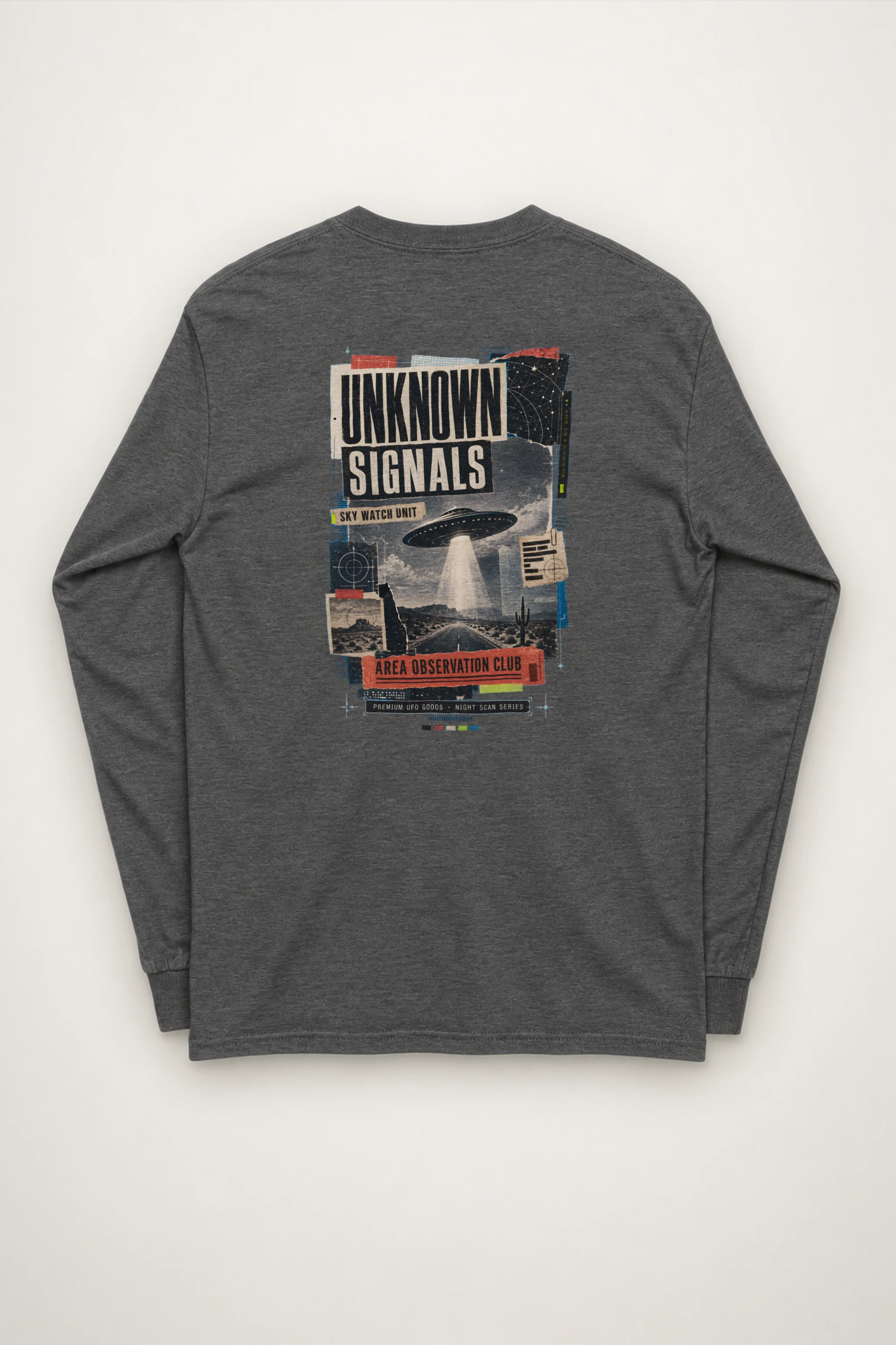 "Unknown Signals" Unisex Longsleeve T-shirt