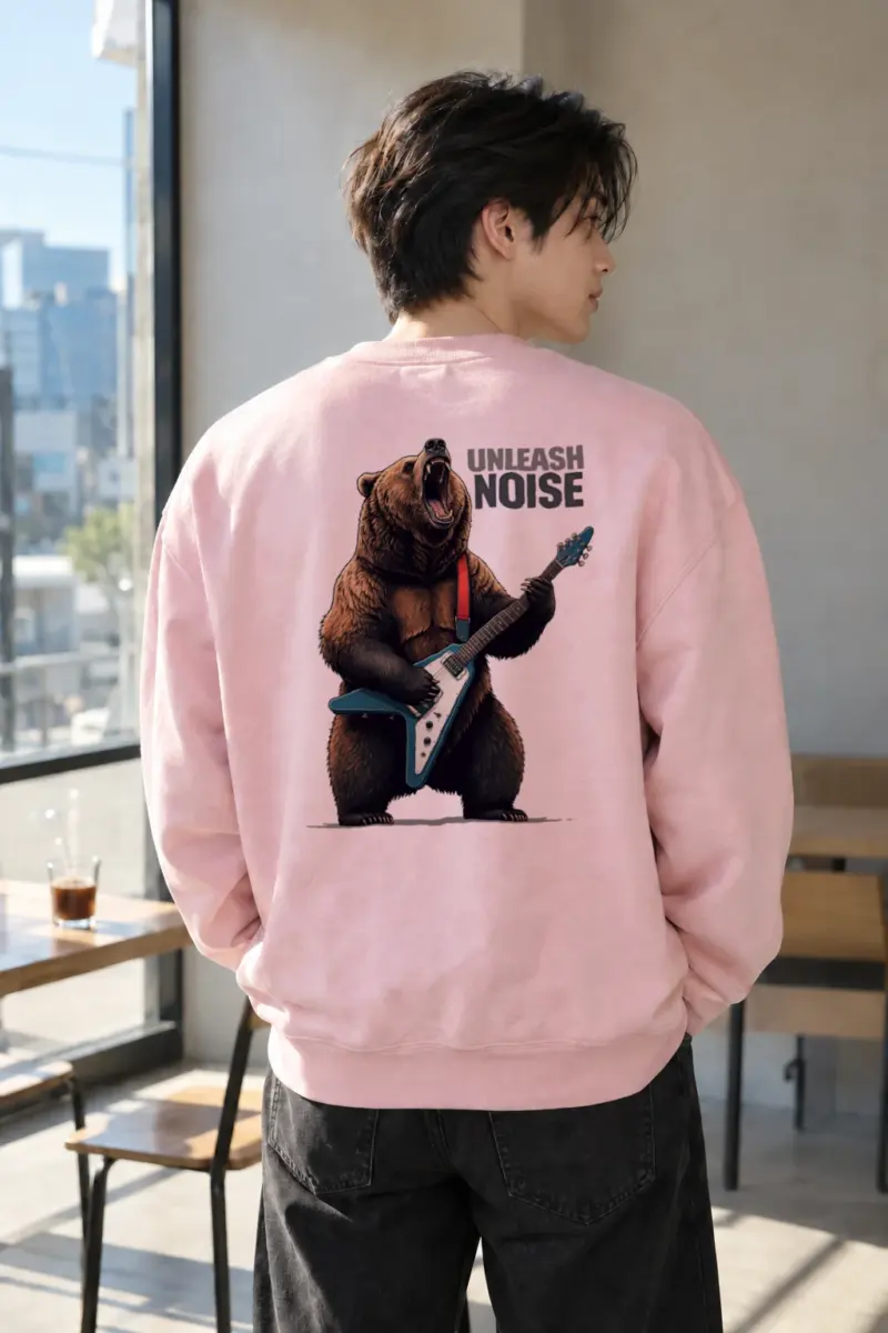 "Unleash Noise" Heavy Blend Unisex Crewneck Sweatshirt | Gildan 18000