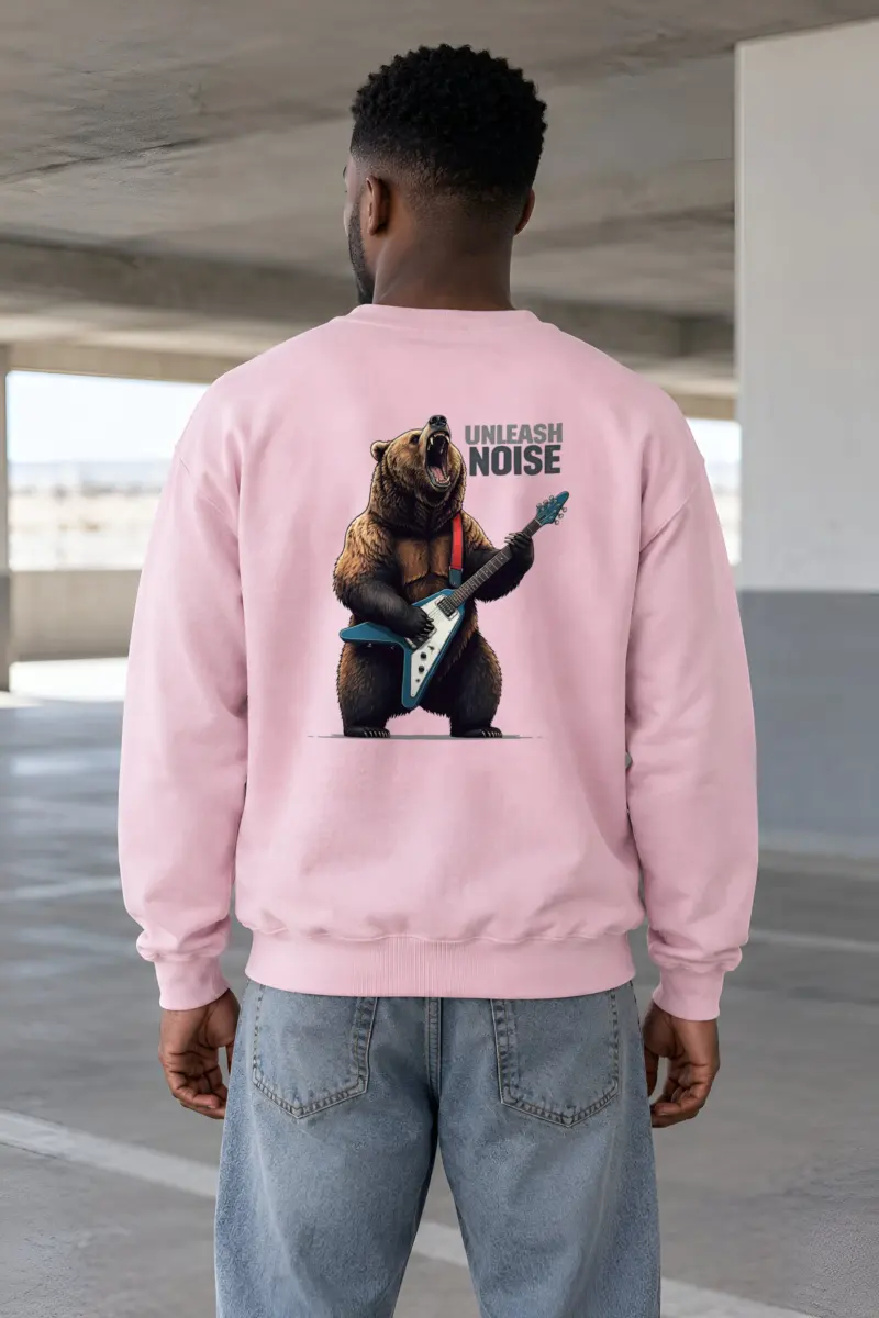 "Unleash Noise" Heavy Blend Unisex Crewneck Sweatshirt