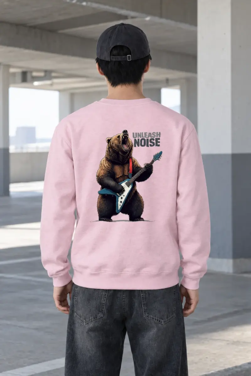 "Unleash Noise" Heavy Blend Unisex Crewneck Sweatshirt