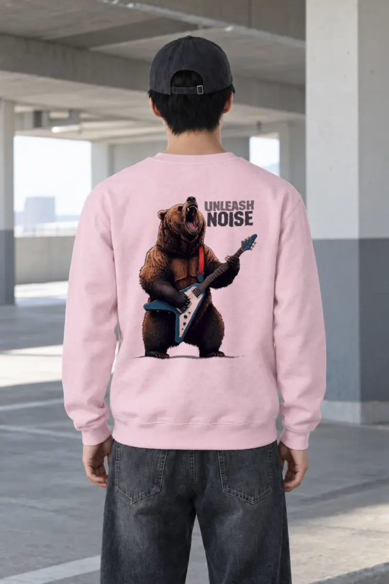 "Unleash Noise" Heavy Blend Unisex Crewneck Sweatshirt