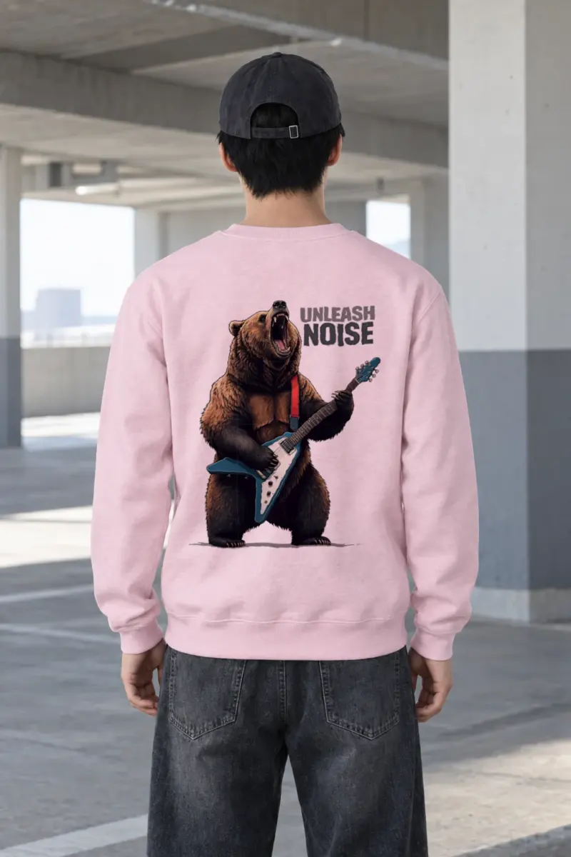 "Unleash Noise" Heavy Blend Unisex Crewneck Sweatshirt