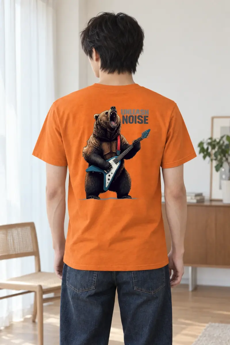 "Unleash Noise" Heavyweight Unisex Crewneck T-shirt | Gildan 5000