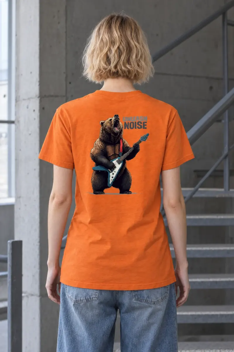 "Unleash Noise" Heavyweight Unisex Crewneck T-shirt