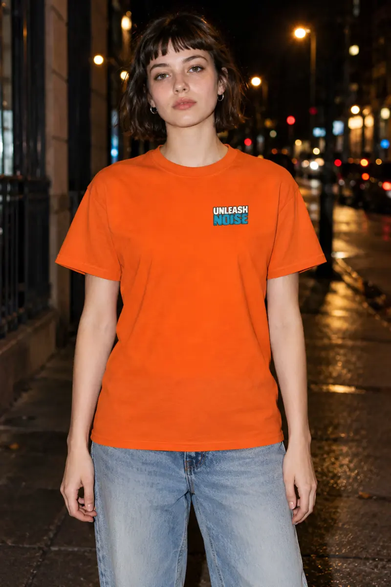 "Unleash Noise" Heavyweight Unisex Crewneck T-shirt