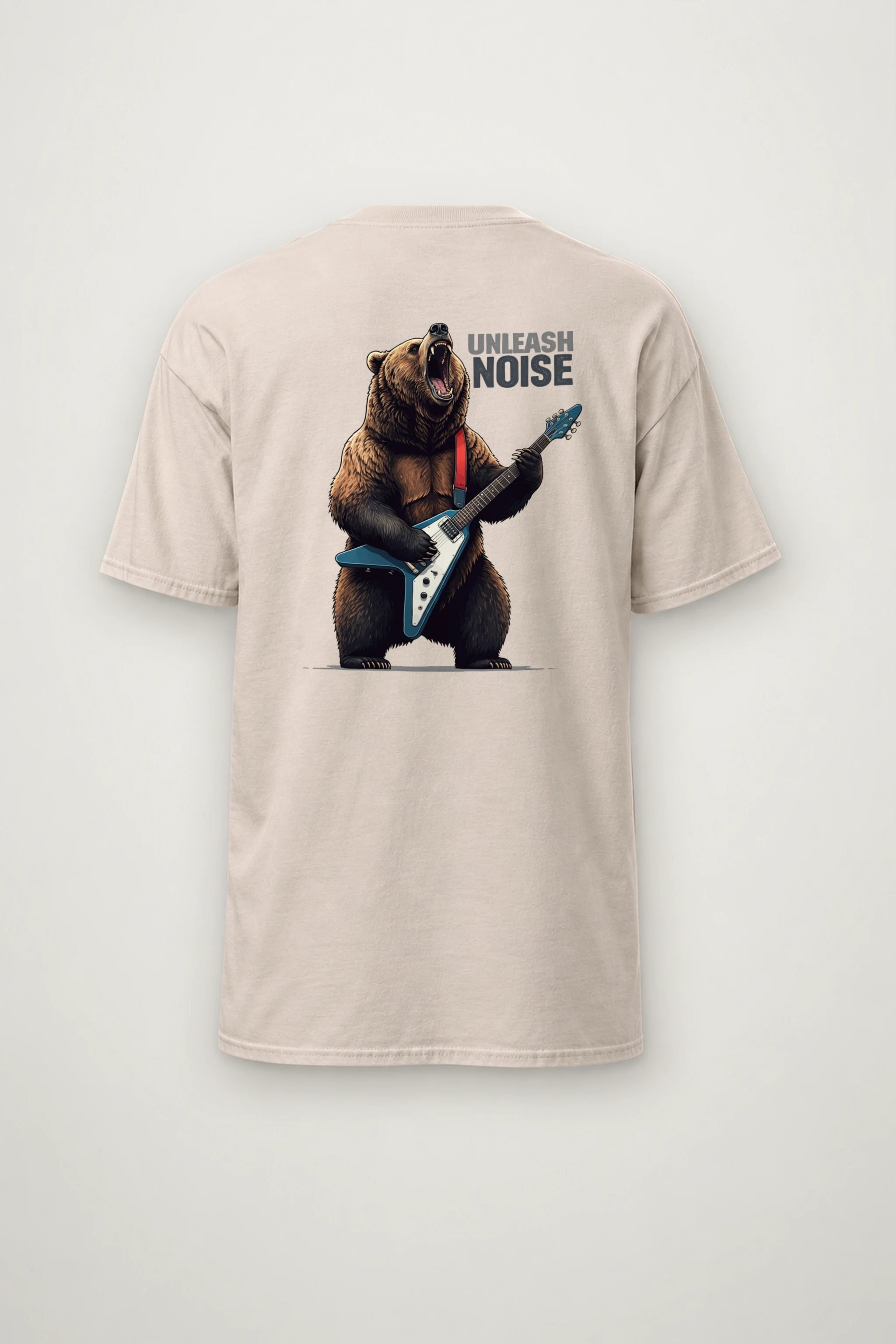 "Unleash Noise" Heavyweight Unisex Crewneck T-shirt