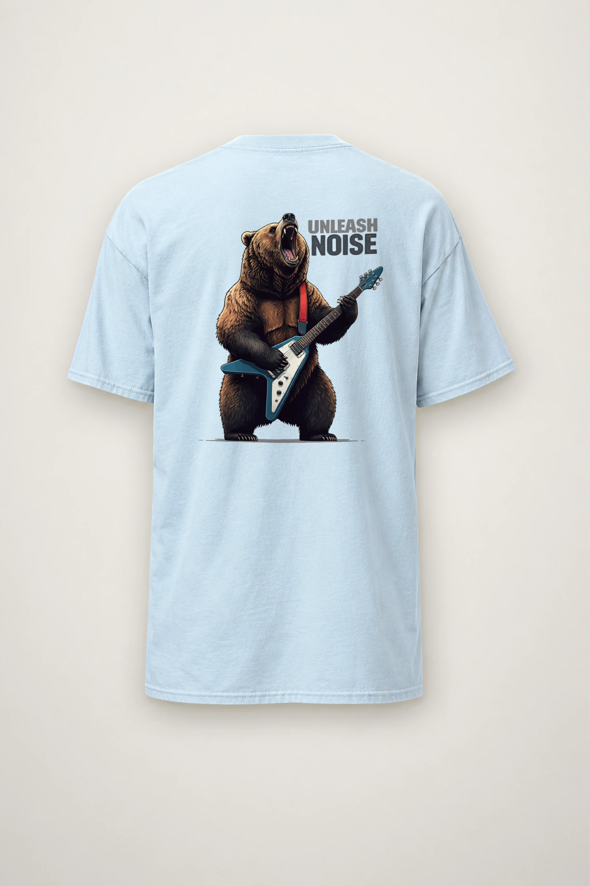 "Unleash Noise" Heavyweight Unisex Crewneck T-shirt