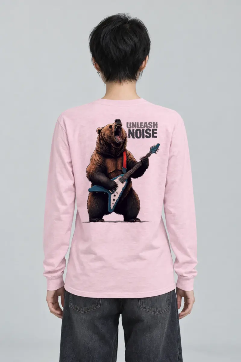 "Unleash Noise" Unisex Longsleeve T-shirt | Gildan 2400