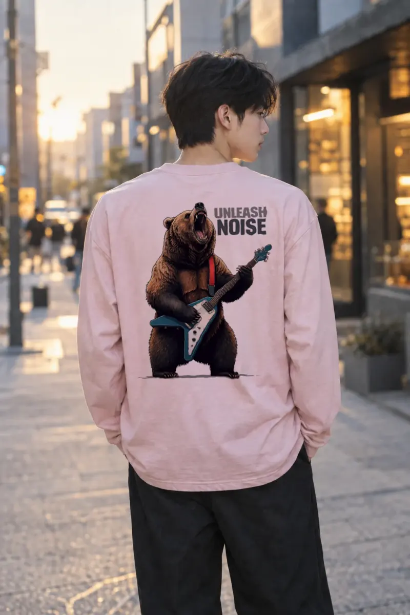 "Unleash Noise" Unisex Longsleeve T-shirt | Gildan 2400