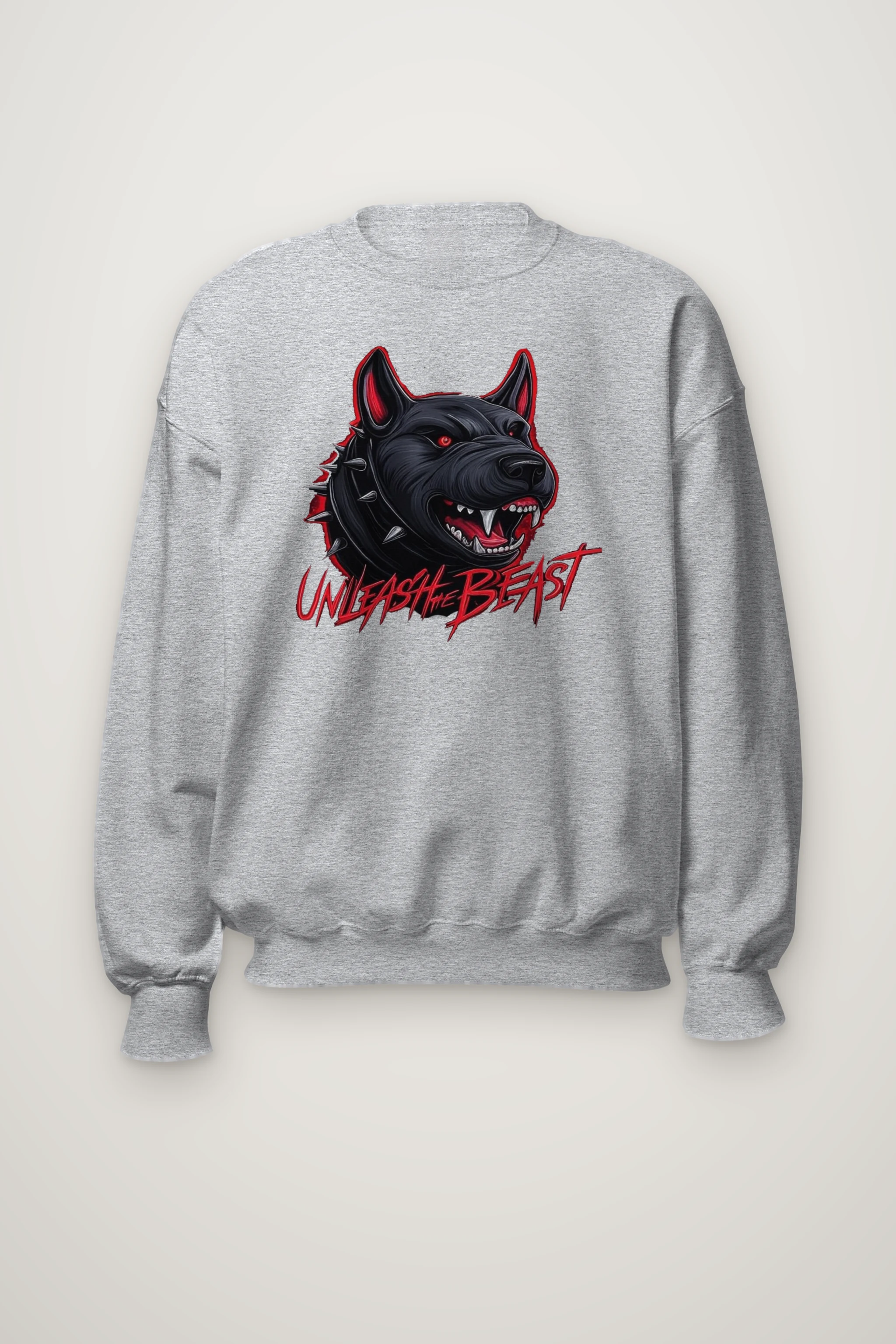 "Unleash The Beast" Heavy Blend Unisex Crewneck Sweatshirt