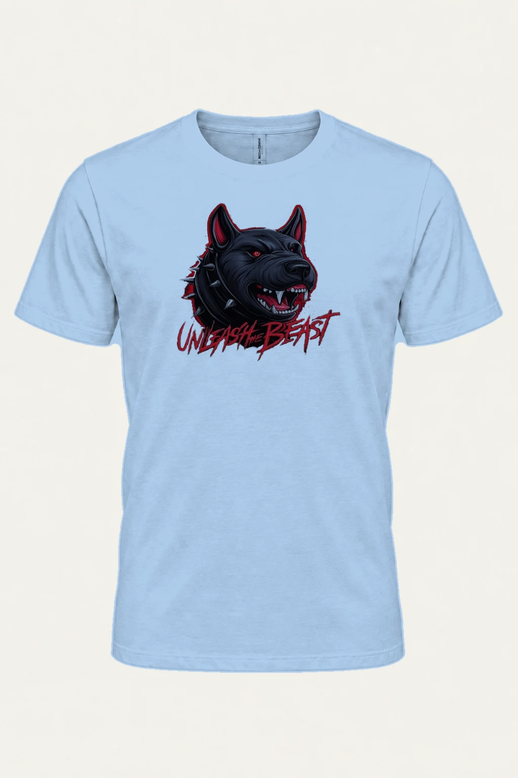 "Unleash The Beast" Heavyweight Unisex Crewneck T-shirt | Gildan 5000