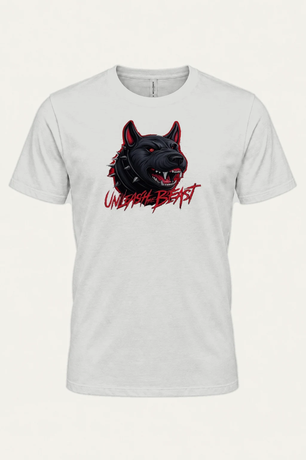 "Unleash The Beast" Heavyweight Unisex Crewneck T-shirt | Gildan 5000
