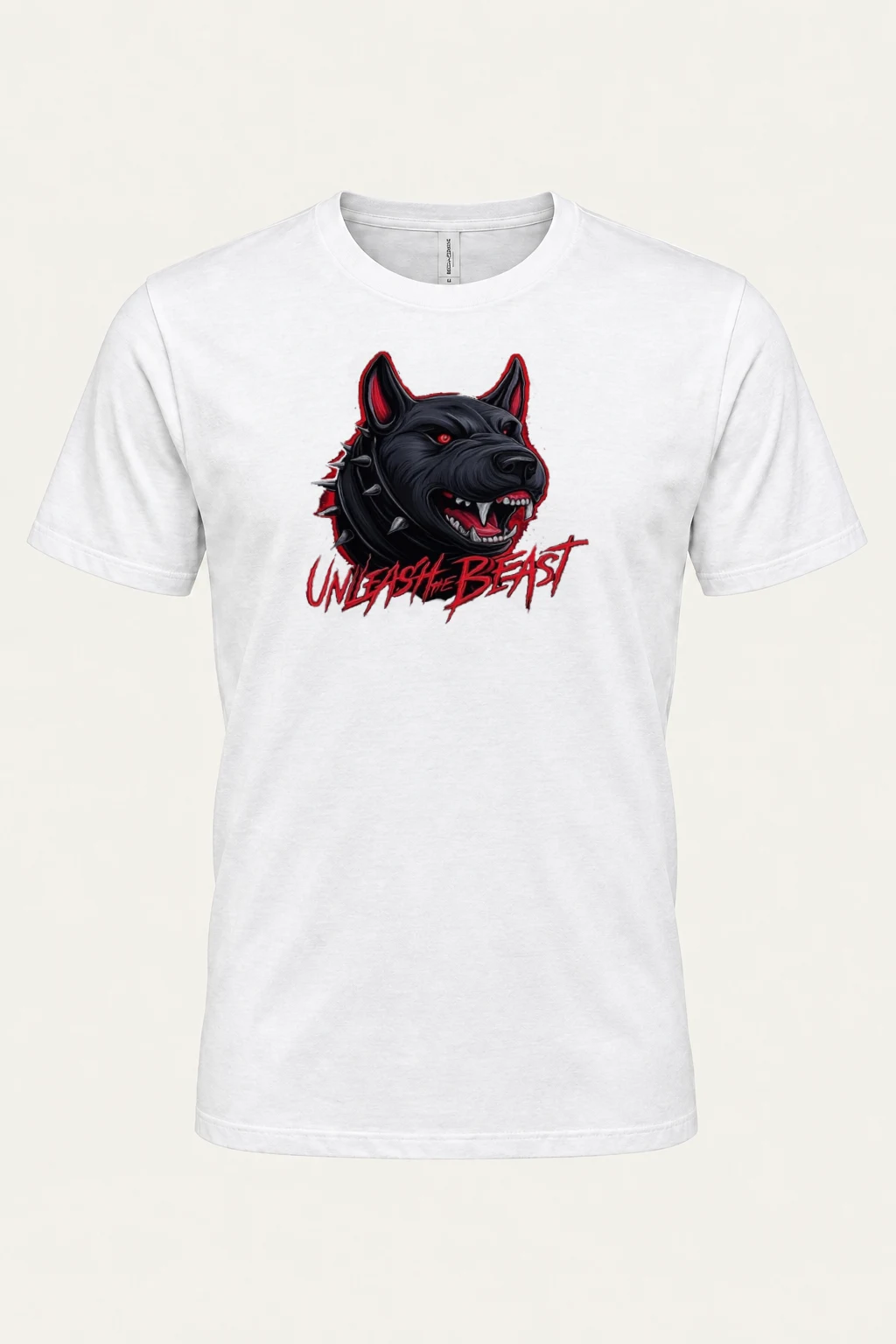 "Unleash The Beast" Heavyweight Unisex Crewneck T-shirt | Gildan 5000