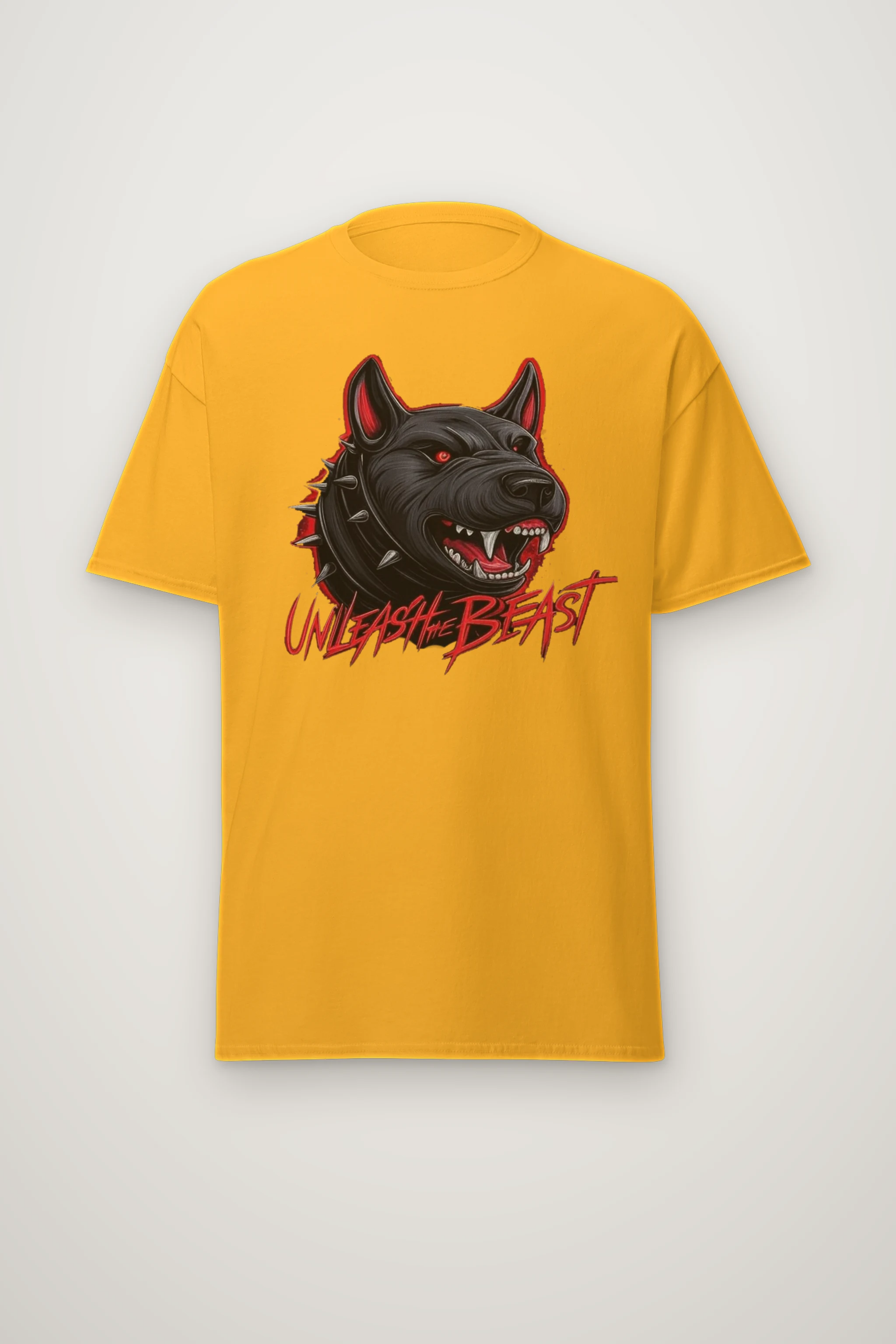 "Unleash The Beast" Heavyweight Unisex Crewneck T-shirt