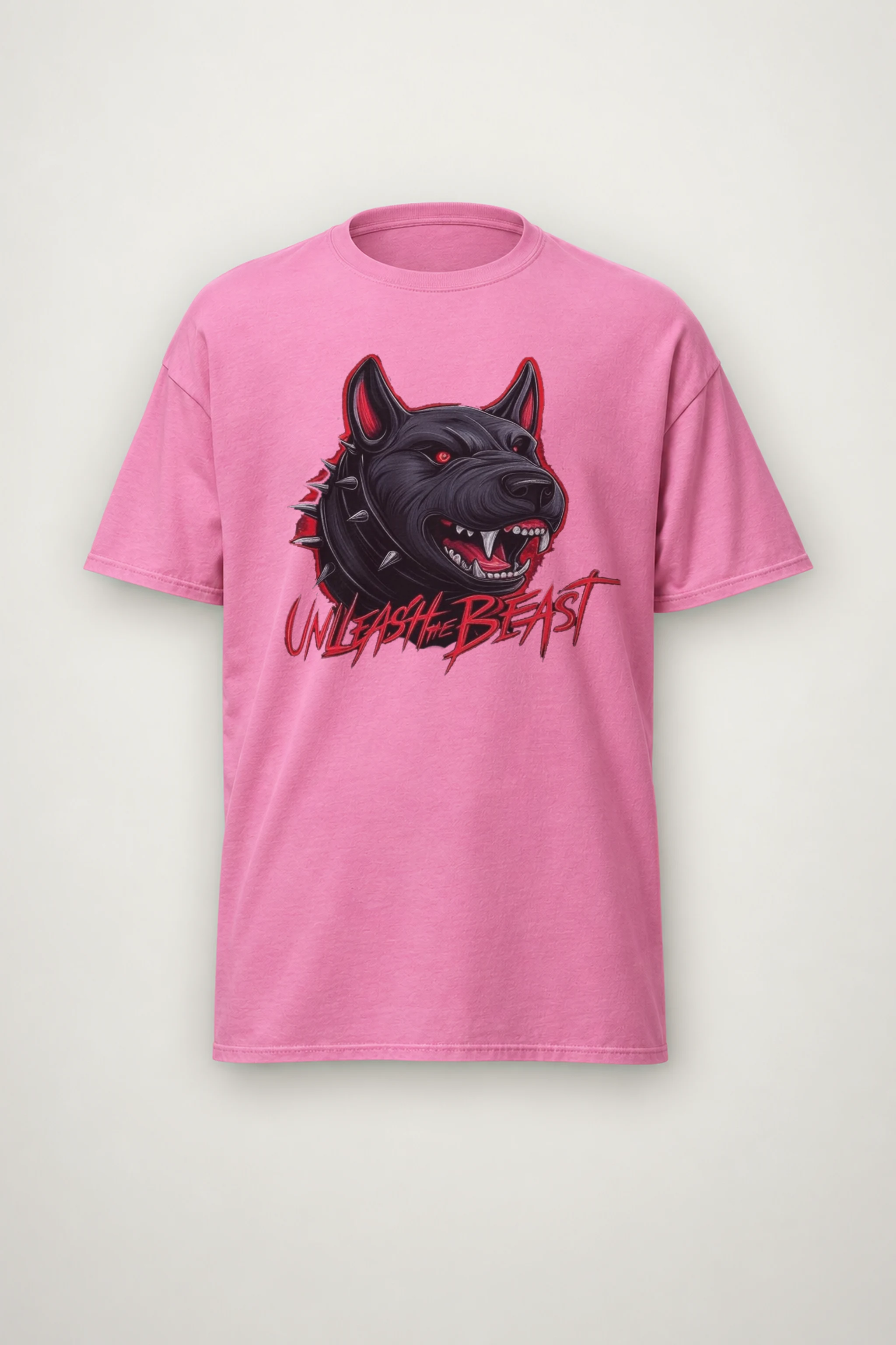 "Unleash The Beast" Heavyweight Unisex Crewneck T-shirt