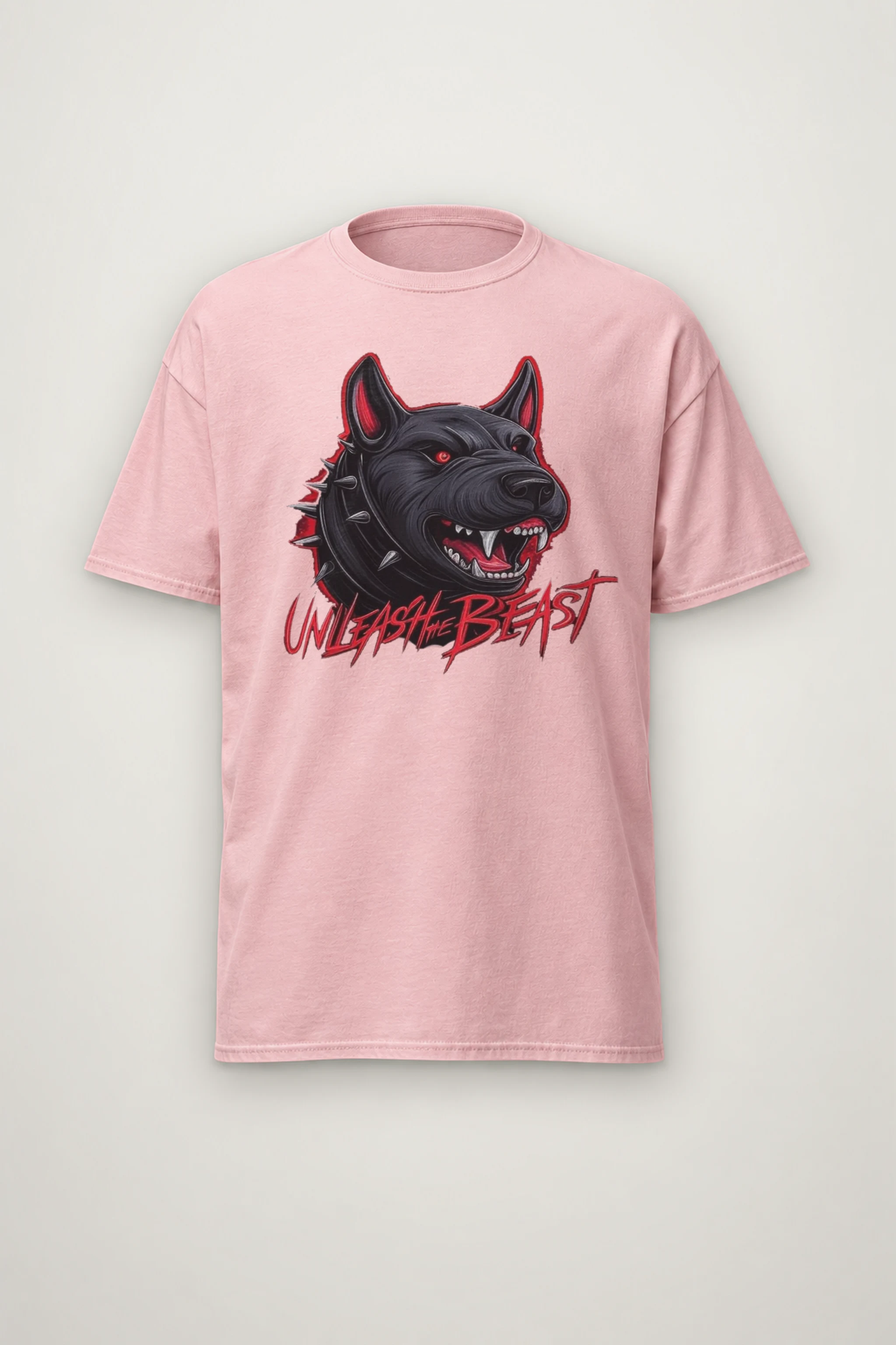 "Unleash The Beast" Heavyweight Unisex Crewneck T-shirt