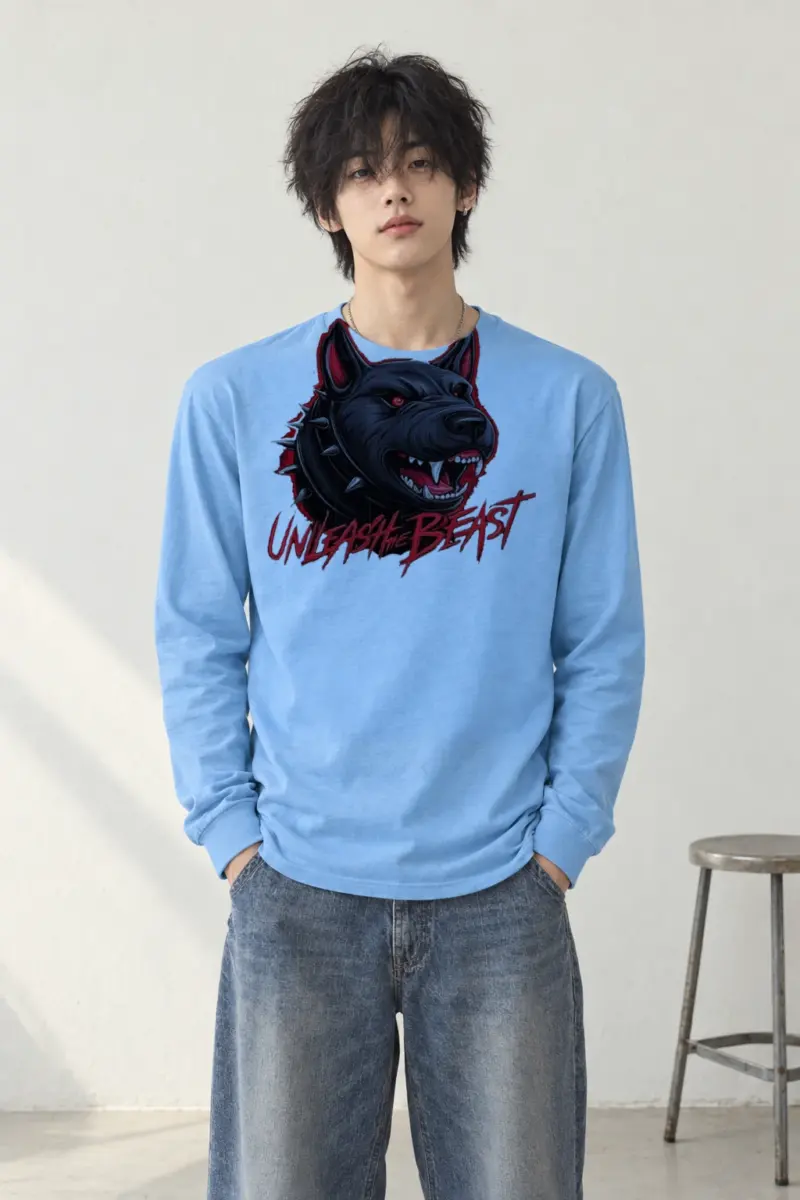 "Unleash The Beast" Unisex Longsleeve T-shirt