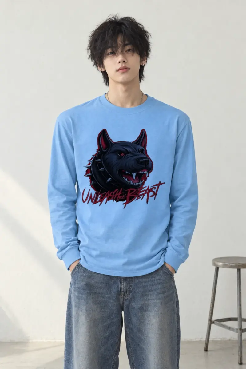 "Unleash The Beast" Unisex Longsleeve T-shirt