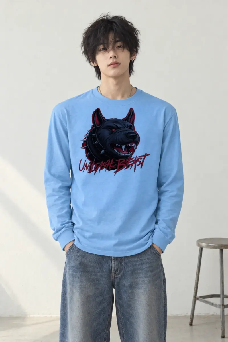 "Unleash The Beast" Unisex Longsleeve T-shirt