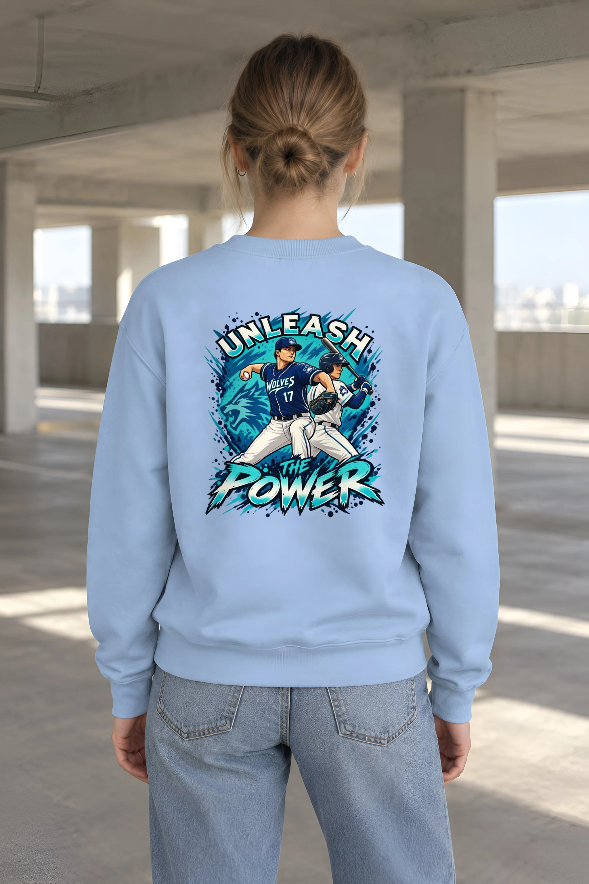 "Unleash The Power" 1 Crewneck Sweatshirt