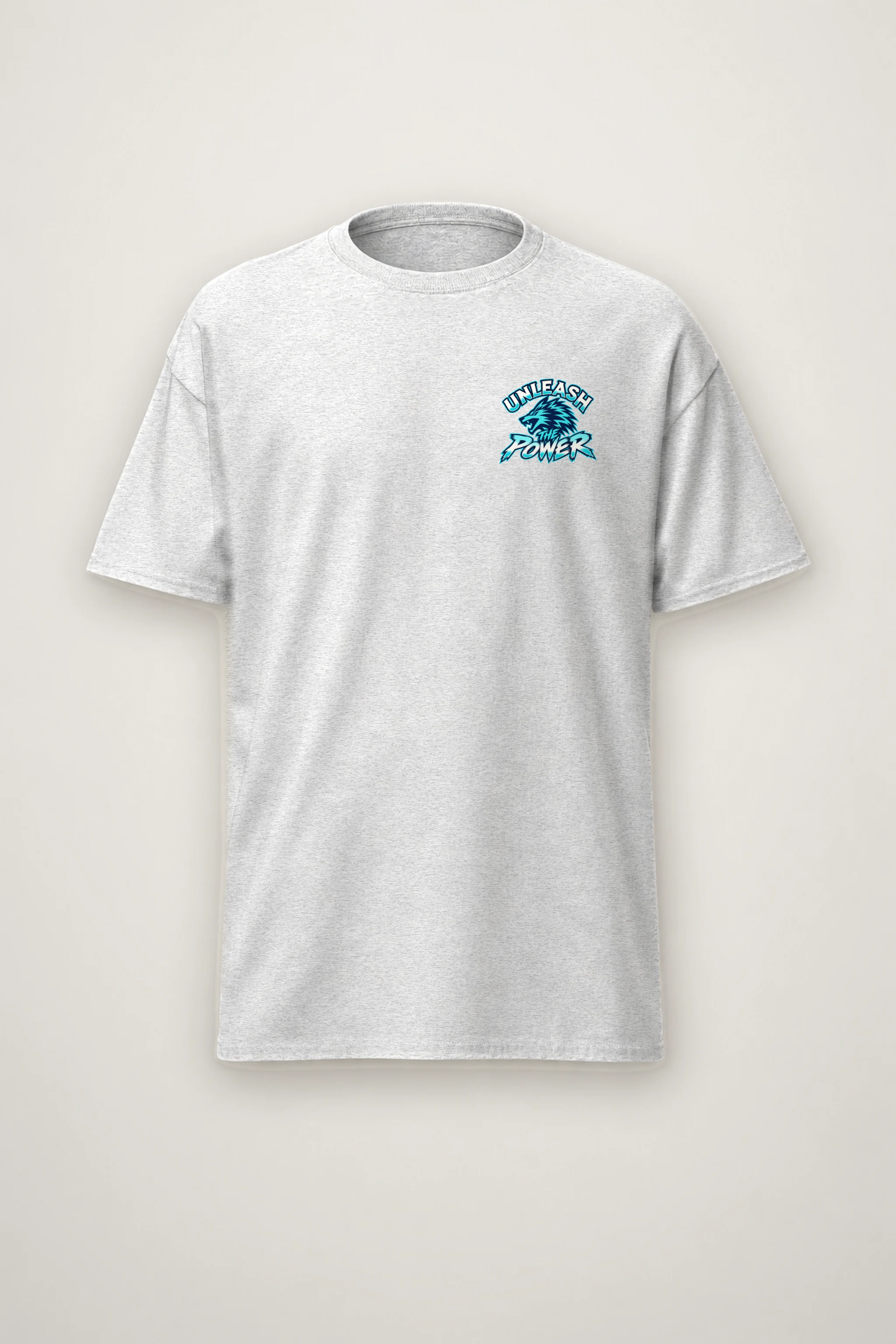 "Unleash The Power" Heavyweight Unisex Crewneck T-shirt