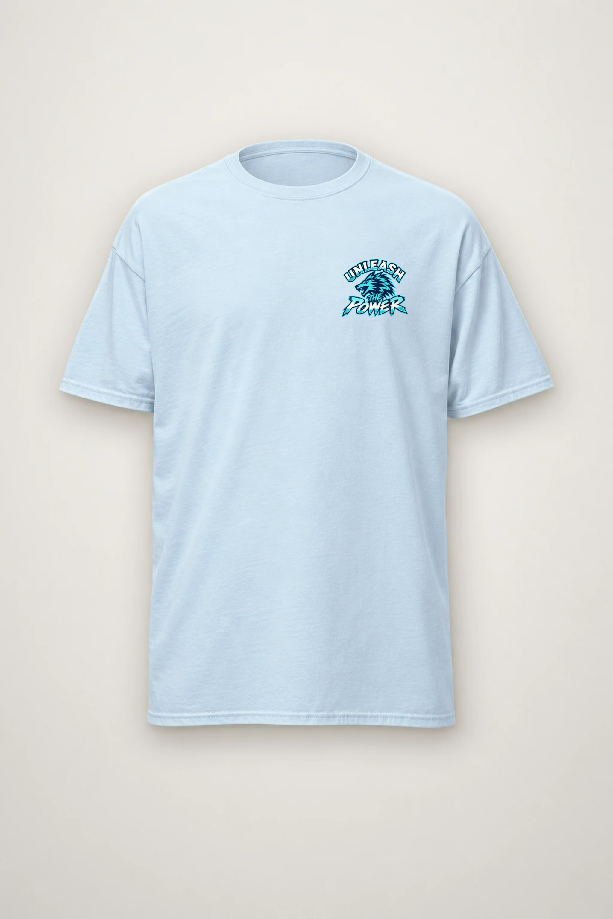 "Unleash The Power" Heavyweight Unisex Crewneck T-shirt