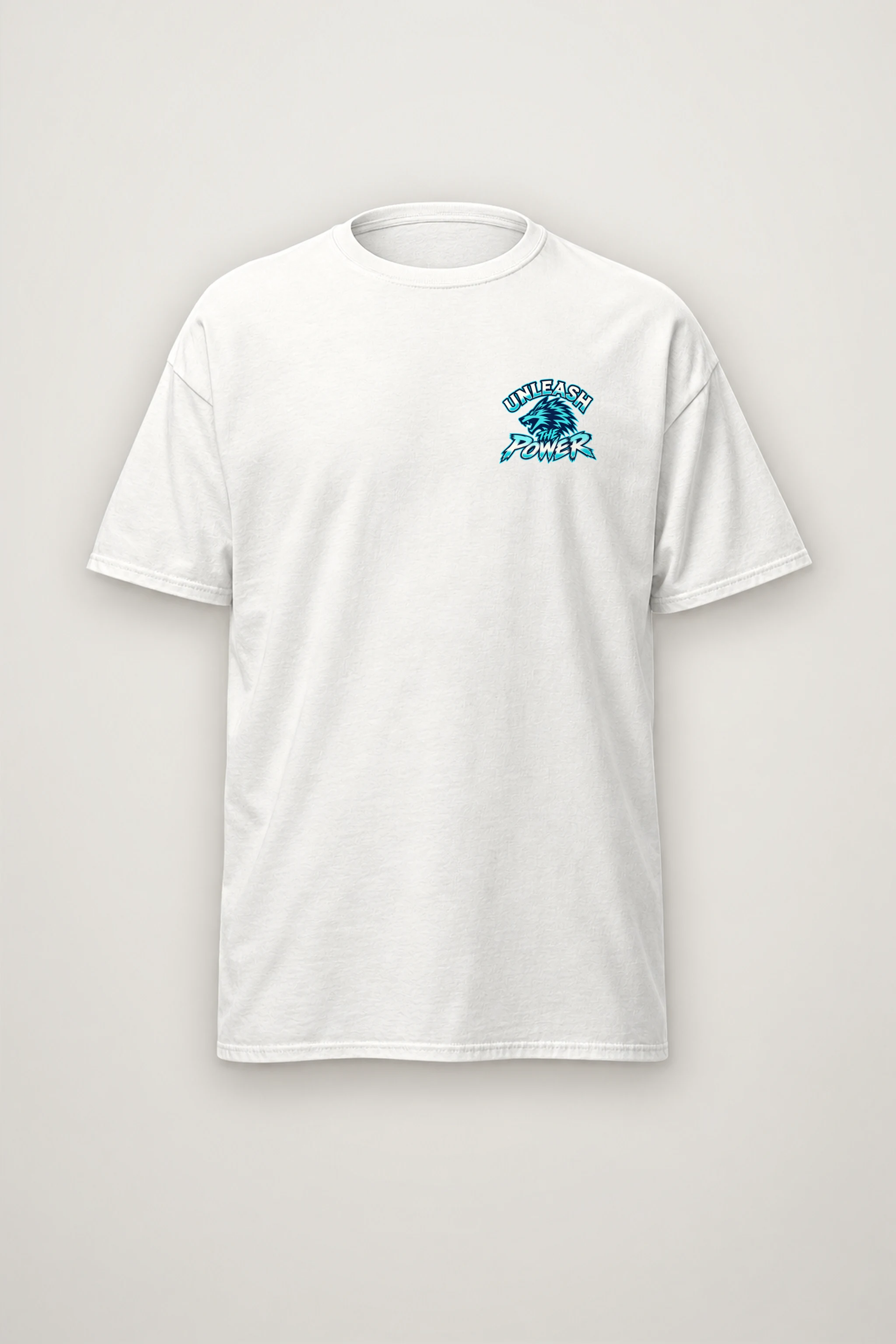 "Unleash The Power" Heavyweight Unisex Crewneck T-shirt