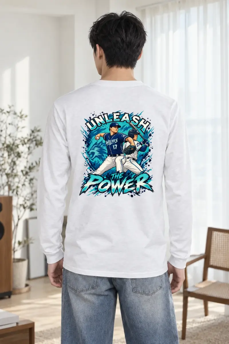 "Unleash The Power" Unisex Longsleeve T-shirt