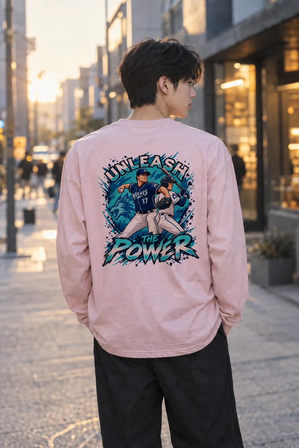 "Unleash The Power" Unisex Longsleeve T-shirt | Gildan 2400