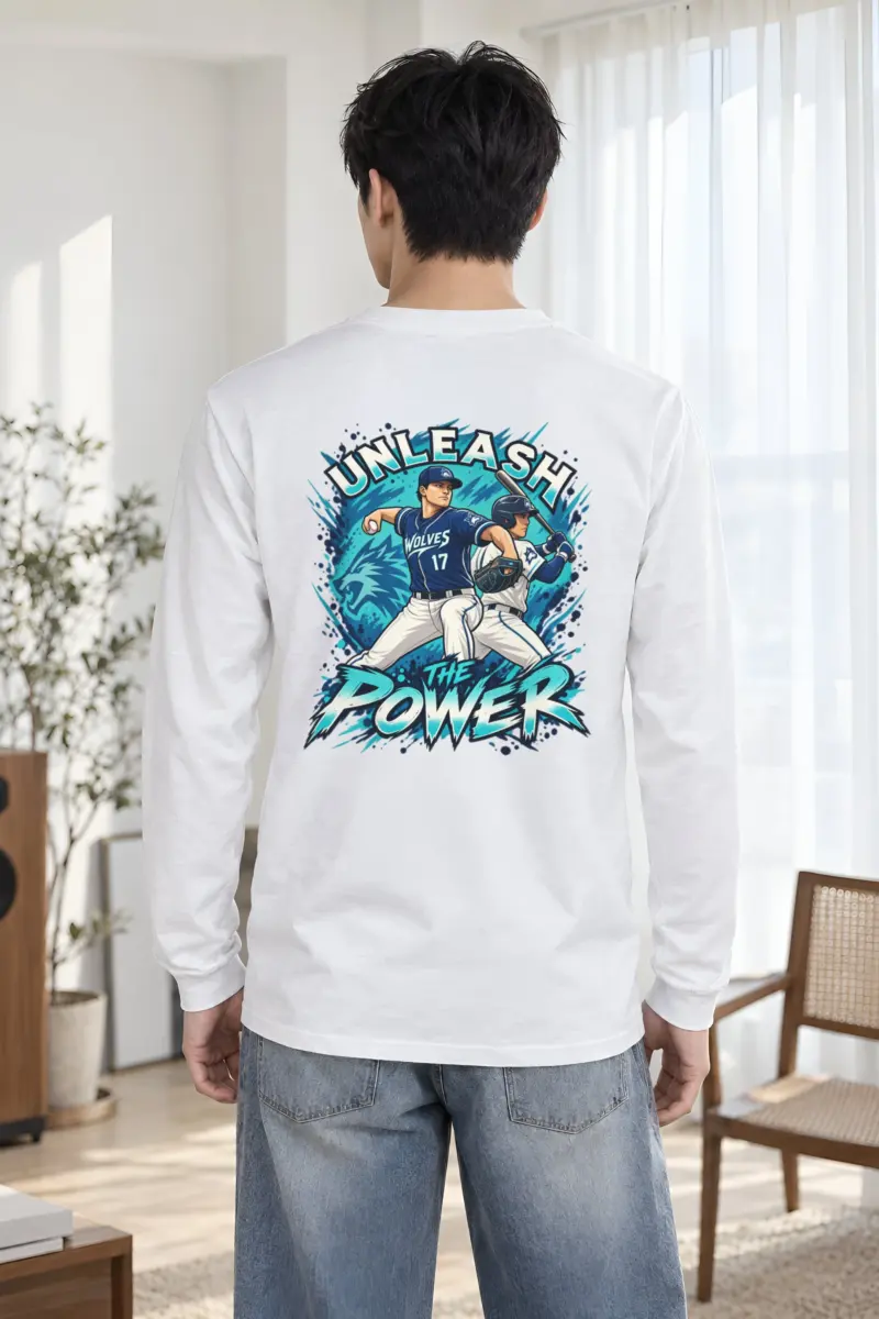 "Unleash The Power" Unisex Longsleeve T-shirt