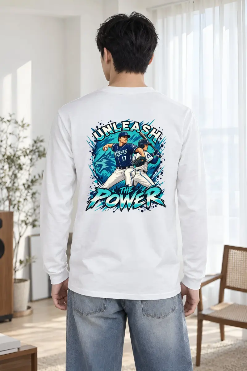 "Unleash The Power" Unisex Longsleeve T-shirt