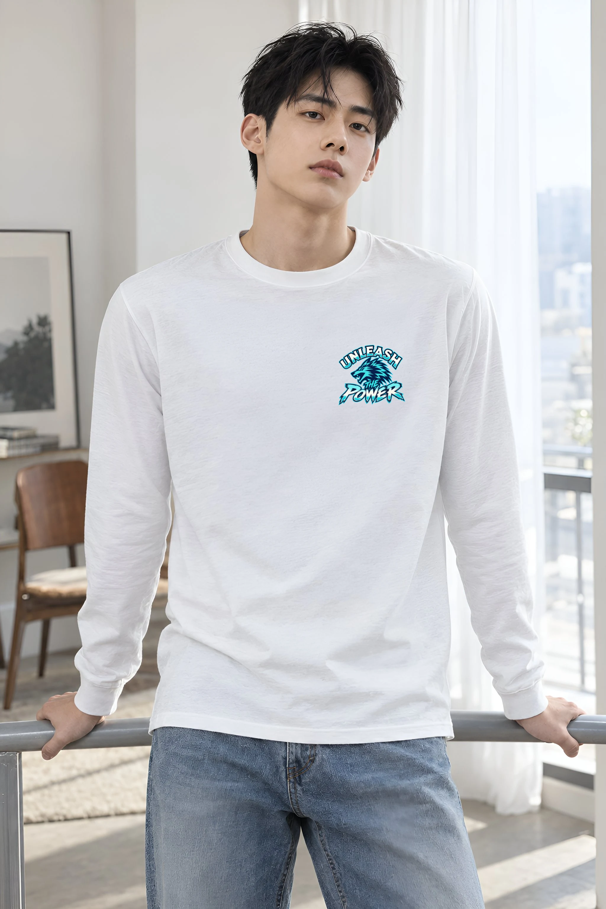 "Unleash The Power" Unisex Longsleeve T-shirt