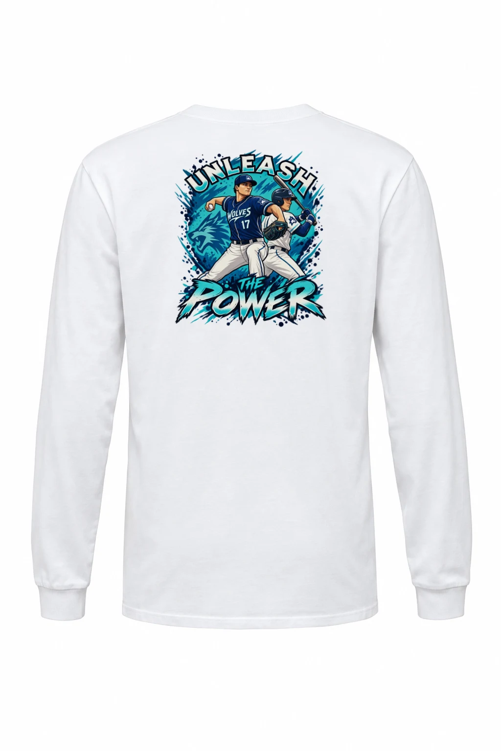 "Unleash The Power" Unisex Longsleeve T-shirt | Gildan 2400