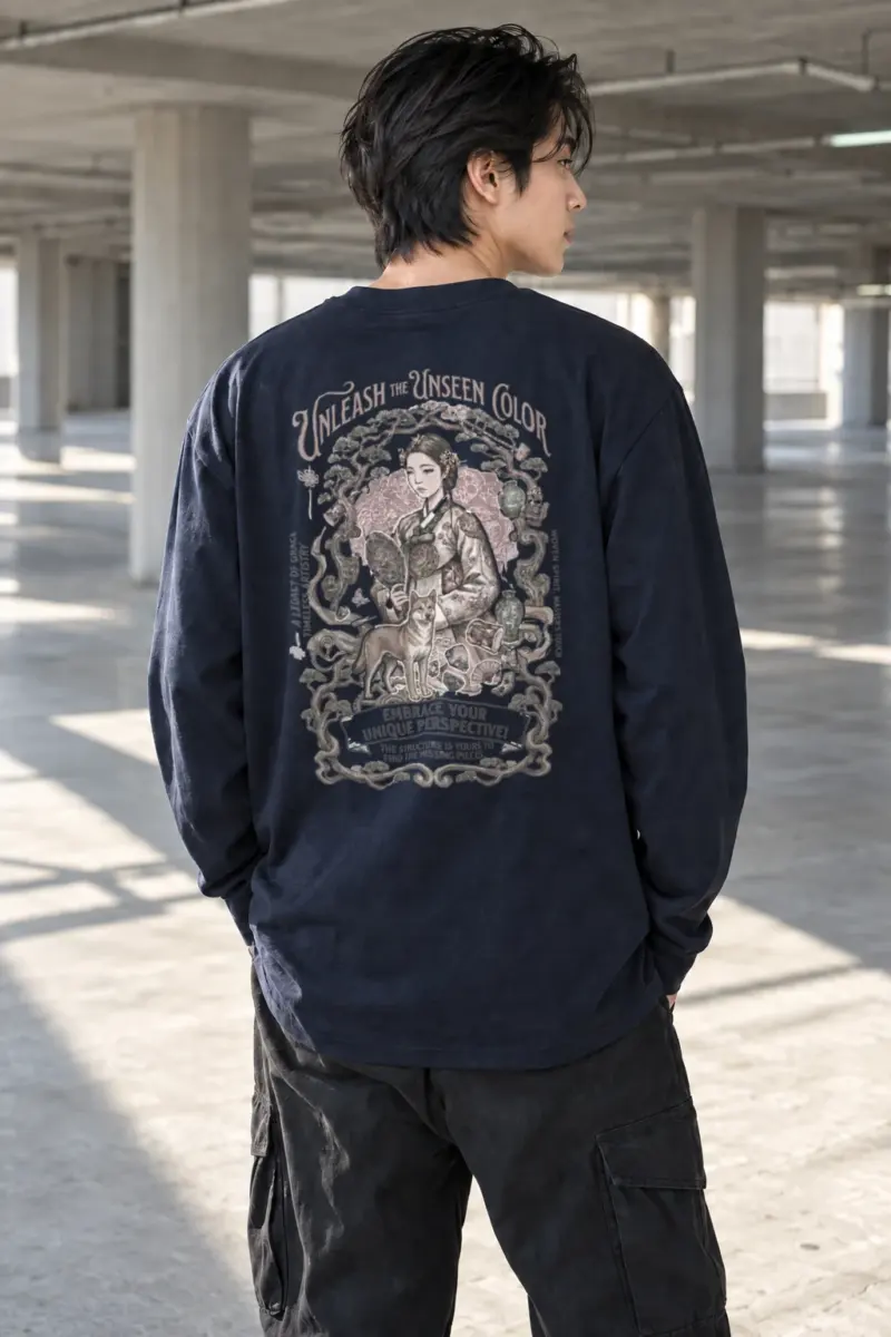 “Unleash The Unseen Color” Unisex Longsleeve T-shirt | Gildan 2400