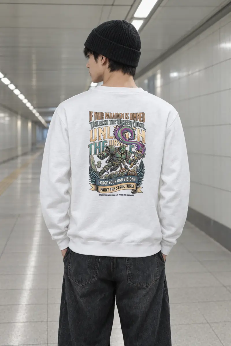 "Unleash The Unseen" Heavy Blend Unisex Crewneck Sweatshirt
