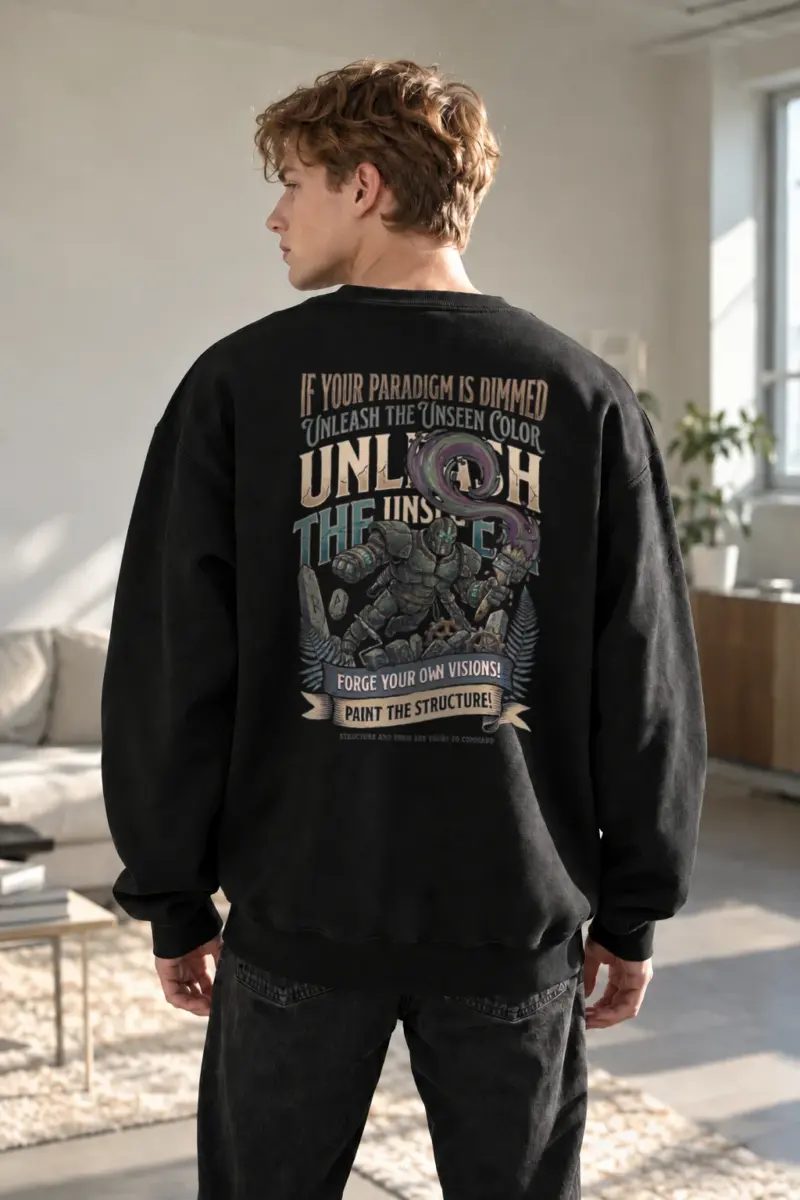 “Unleash The Unseen” Heavy Blend Unisex Crewneck Sweatshirt | Gildan 18000
