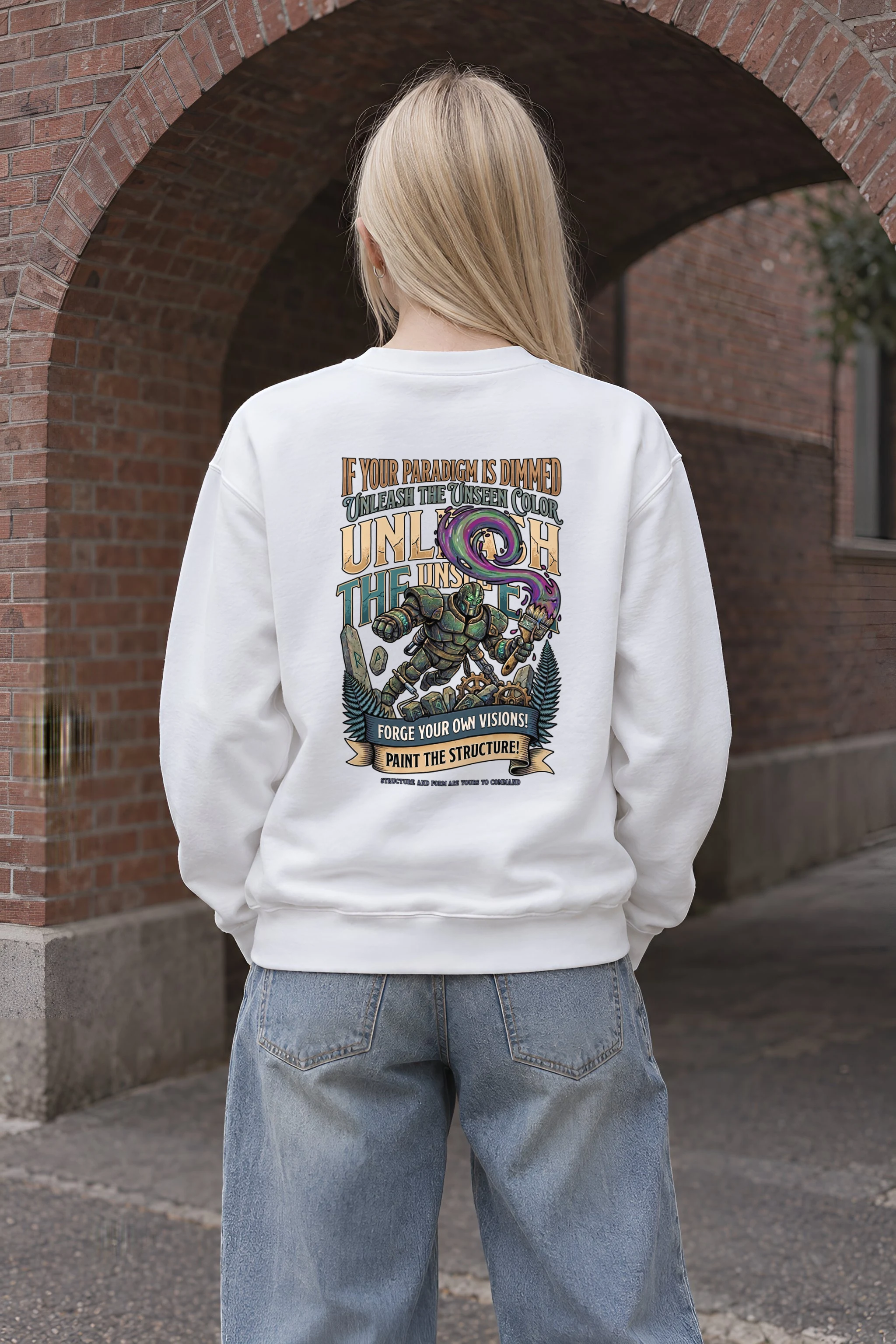 "Unleash The Unseen" 1 Crewneck Sweatshirt