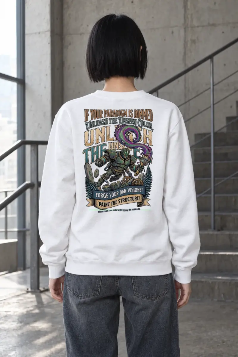 "Unleash The Unseen" Heavy Blend Unisex Crewneck Sweatshirt | Gildan 18000